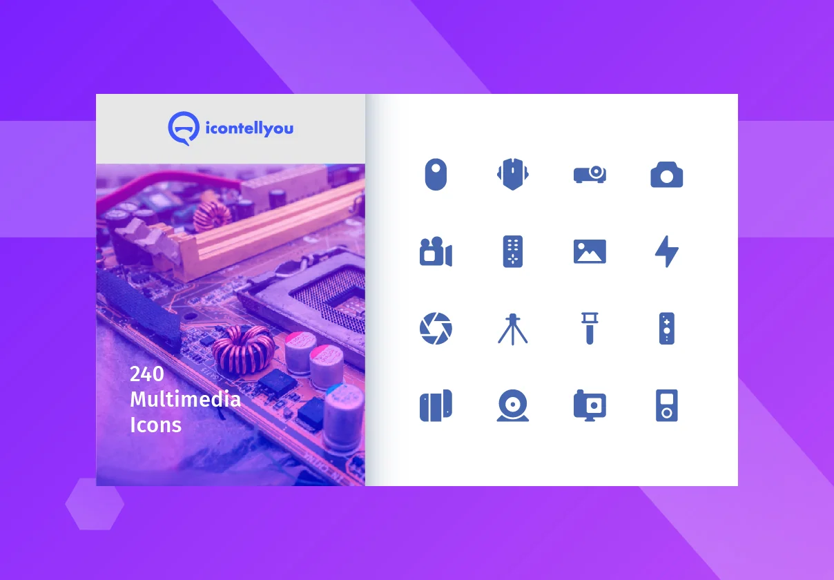 Icontellyou - Multimedia Icons