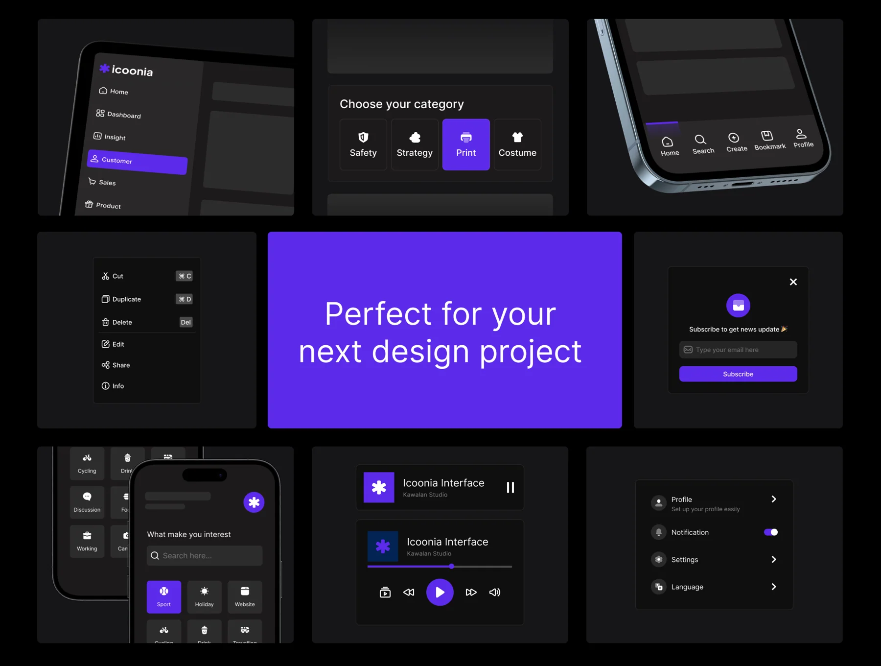 Icoonia - Edit Formatting Icon Pack 4