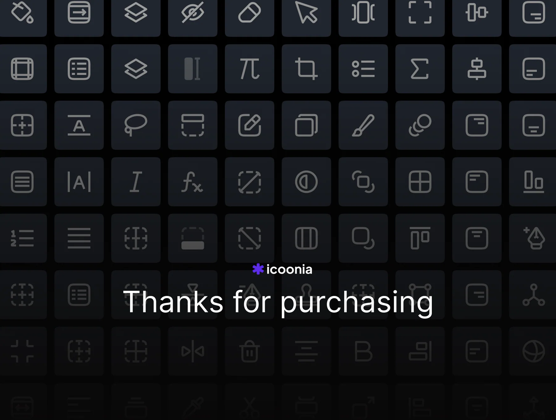 Icoonia - Edit Formatting Icon Pack 6
