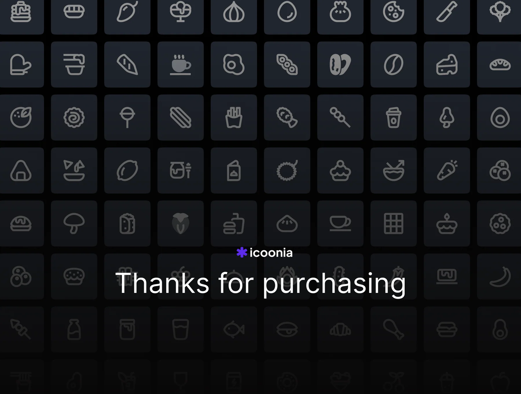 Icoonia - Food & Drink Icon Pack 6