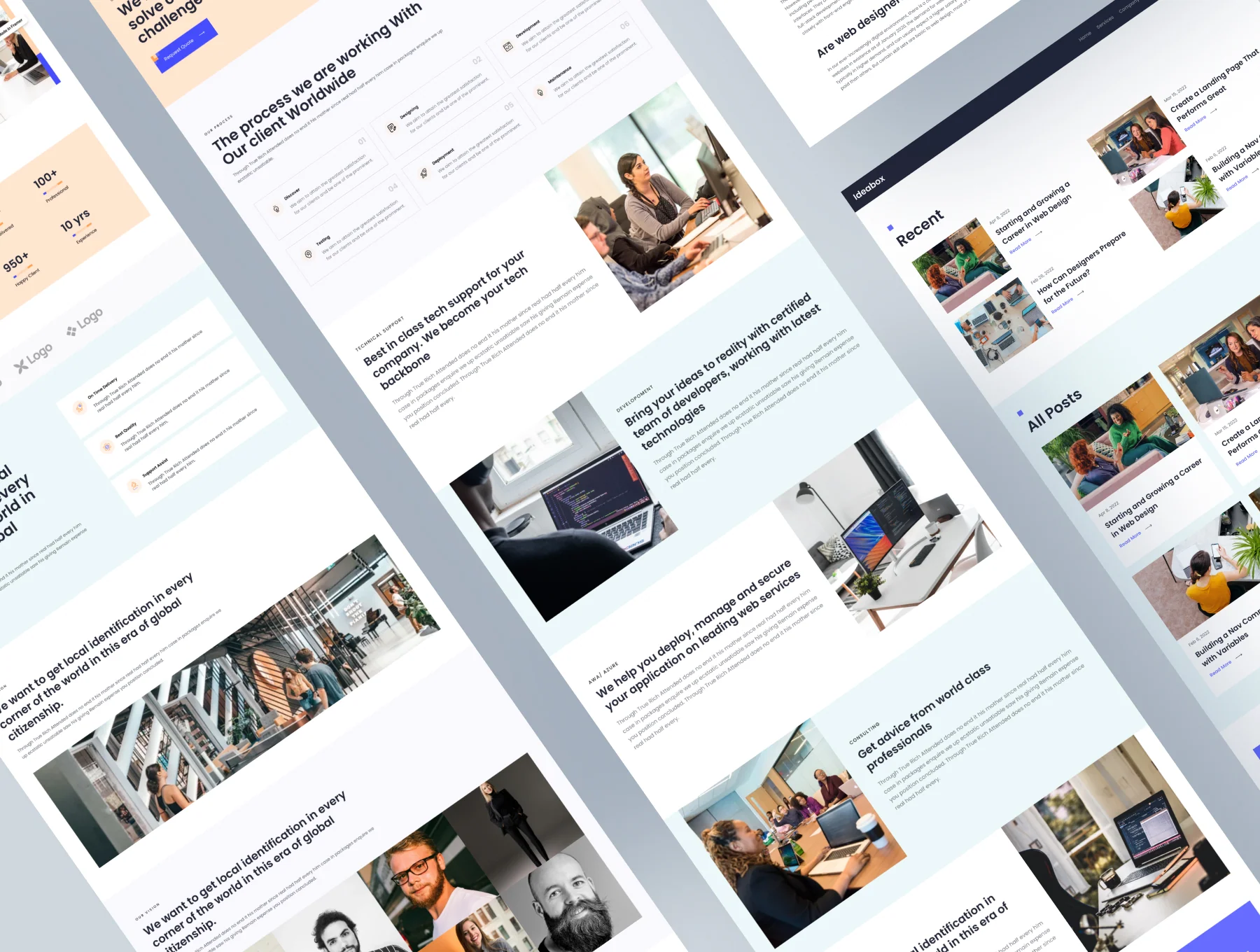 Ideabox - Website Template for Framer 3