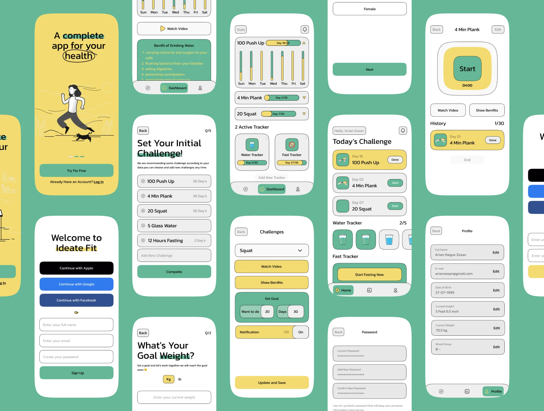 Ideate Fit App 5