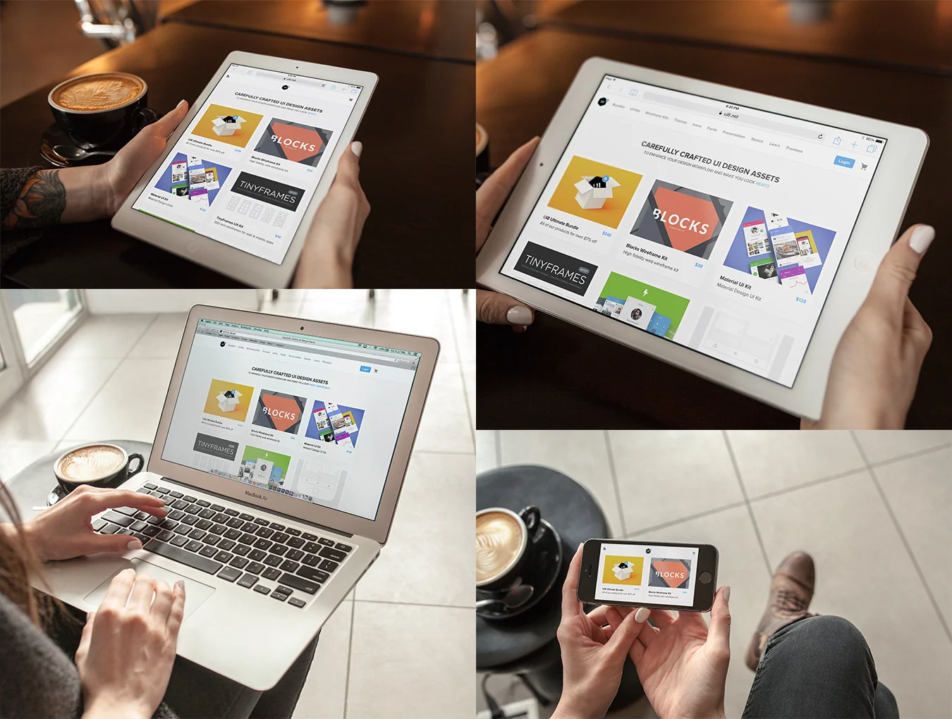 iDevice Mockups 2 3