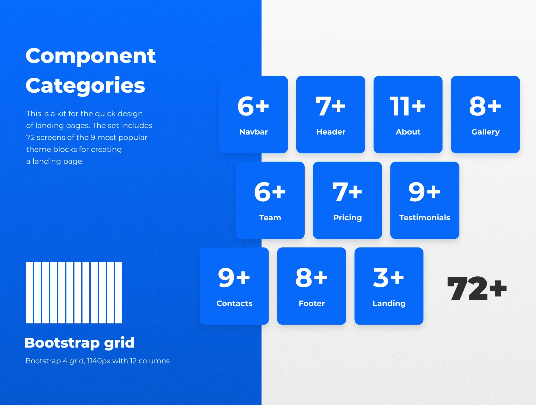 IDTOOL Landing page Web UI Kit 2