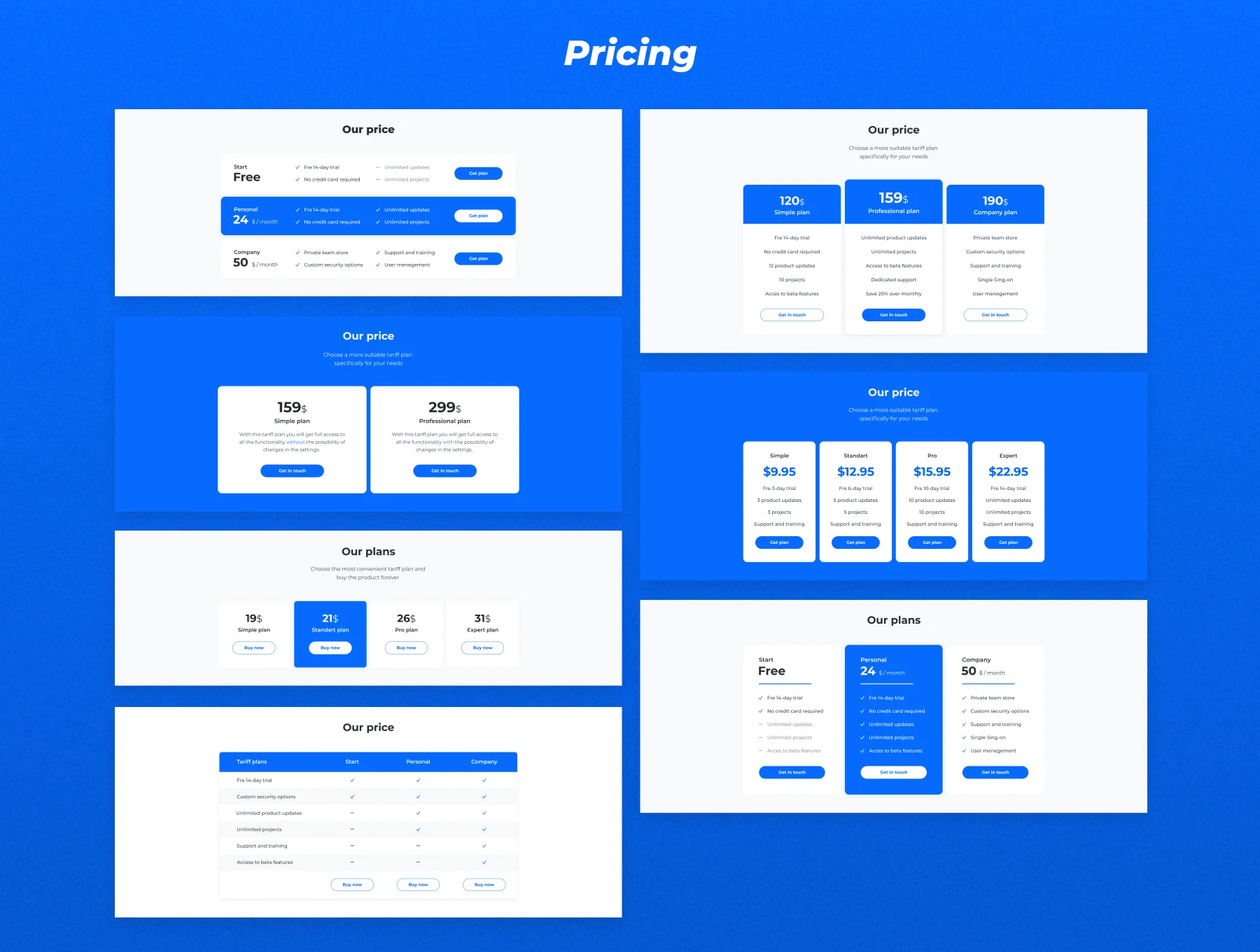 IDTOOL Landing page Web UI Kit 4