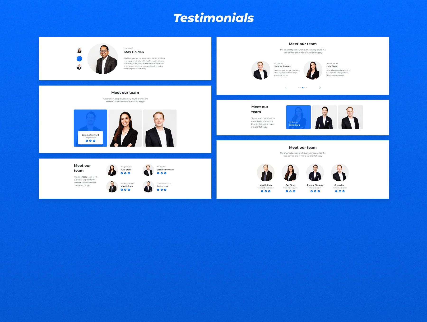 IDTOOL Landing page Web UI Kit 6