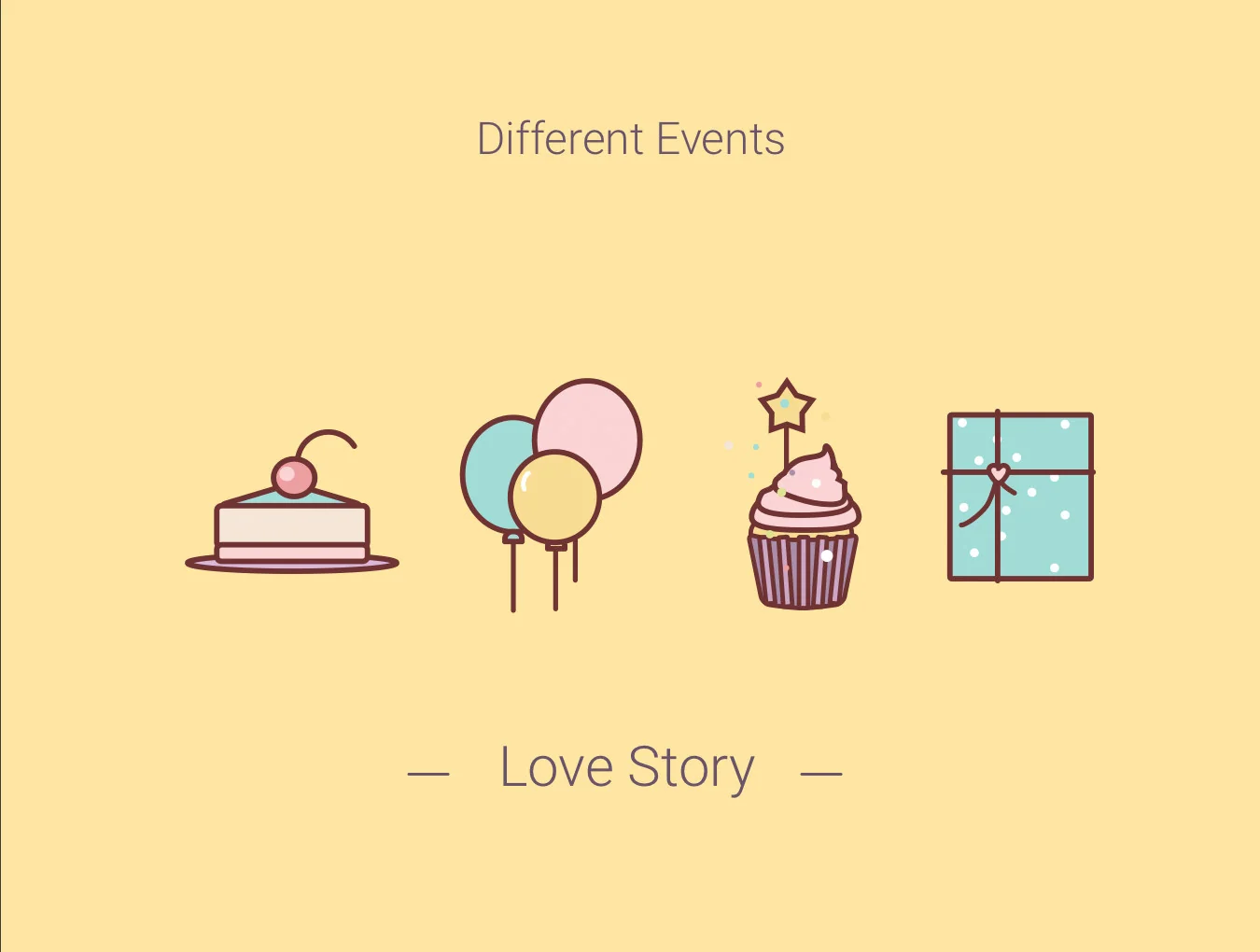 Illustrated Event Icons 5