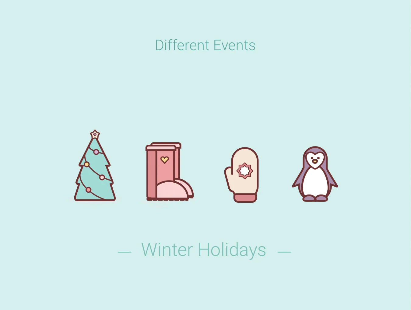Illustrated Event Icons 6