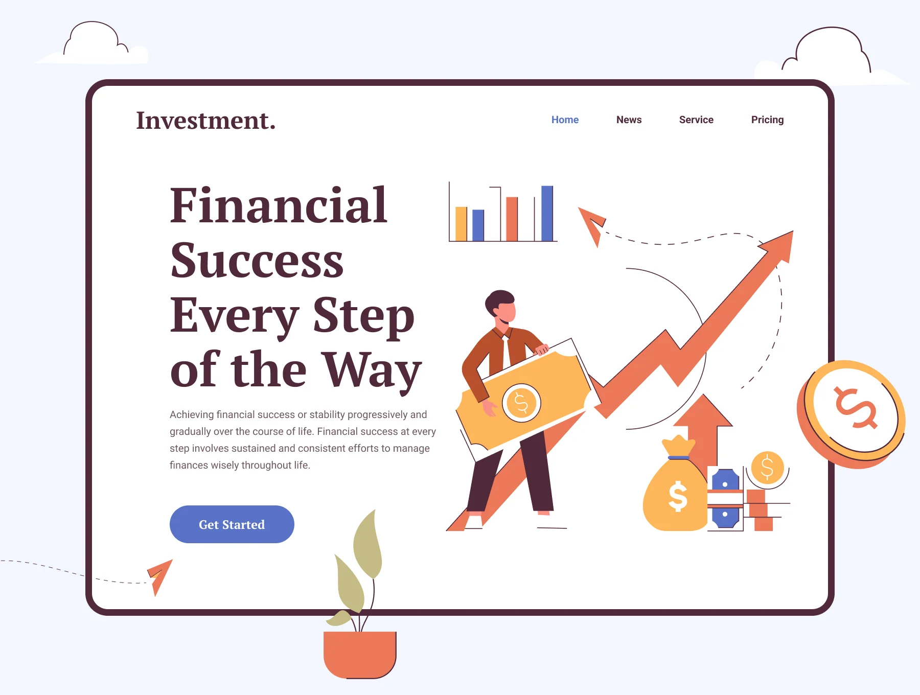 Illustration about Investment 3