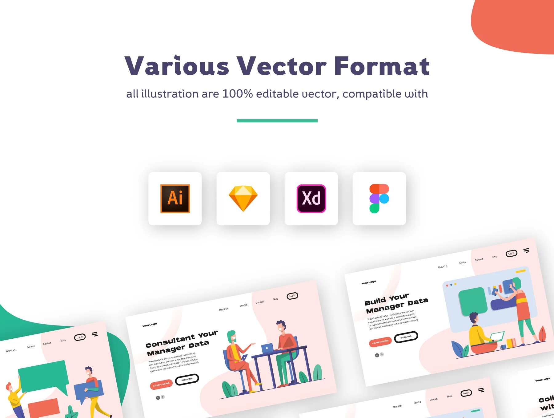 Illustration Startup Teamwork Pack Vol.1 3