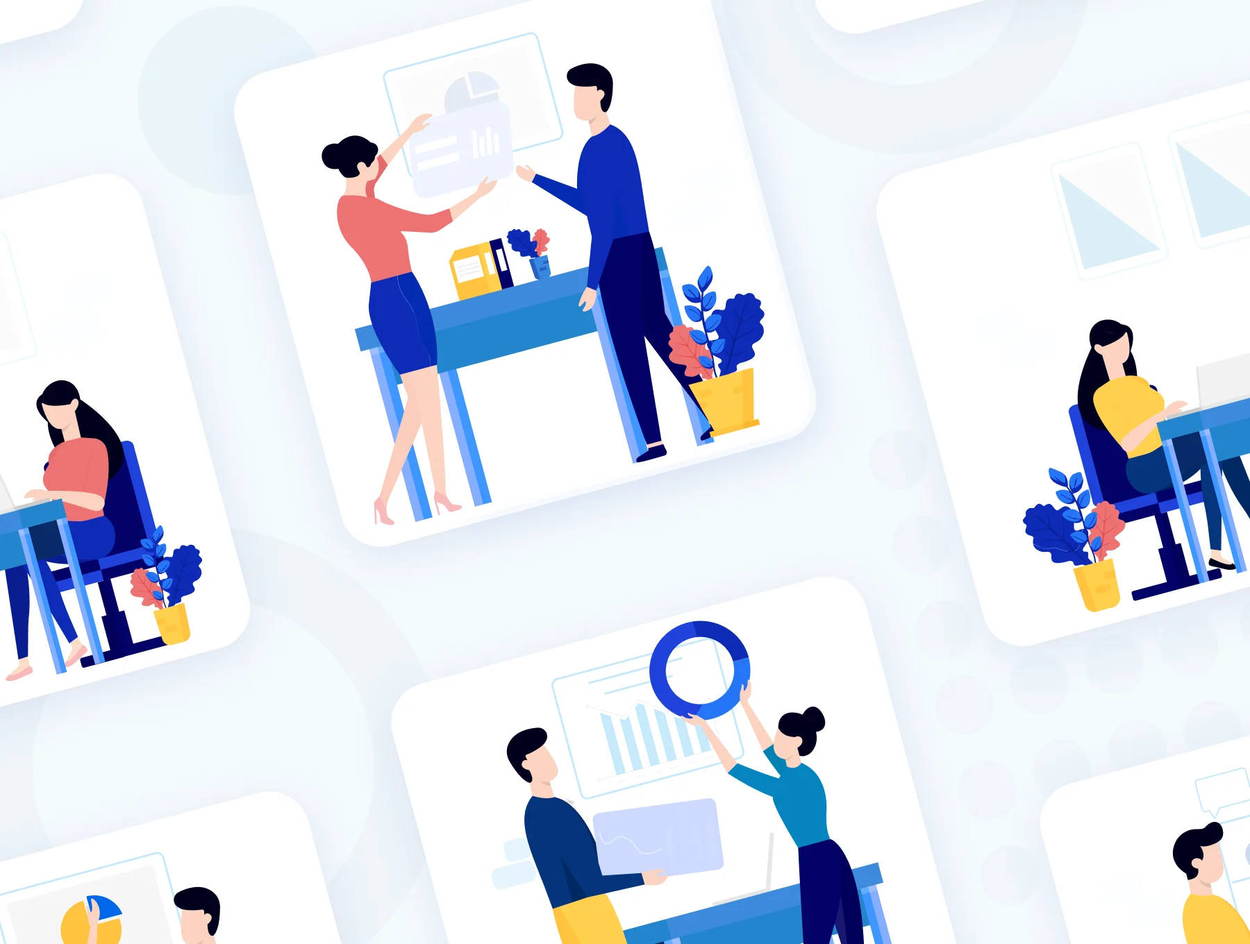 Illustration Work & Office KIT 5