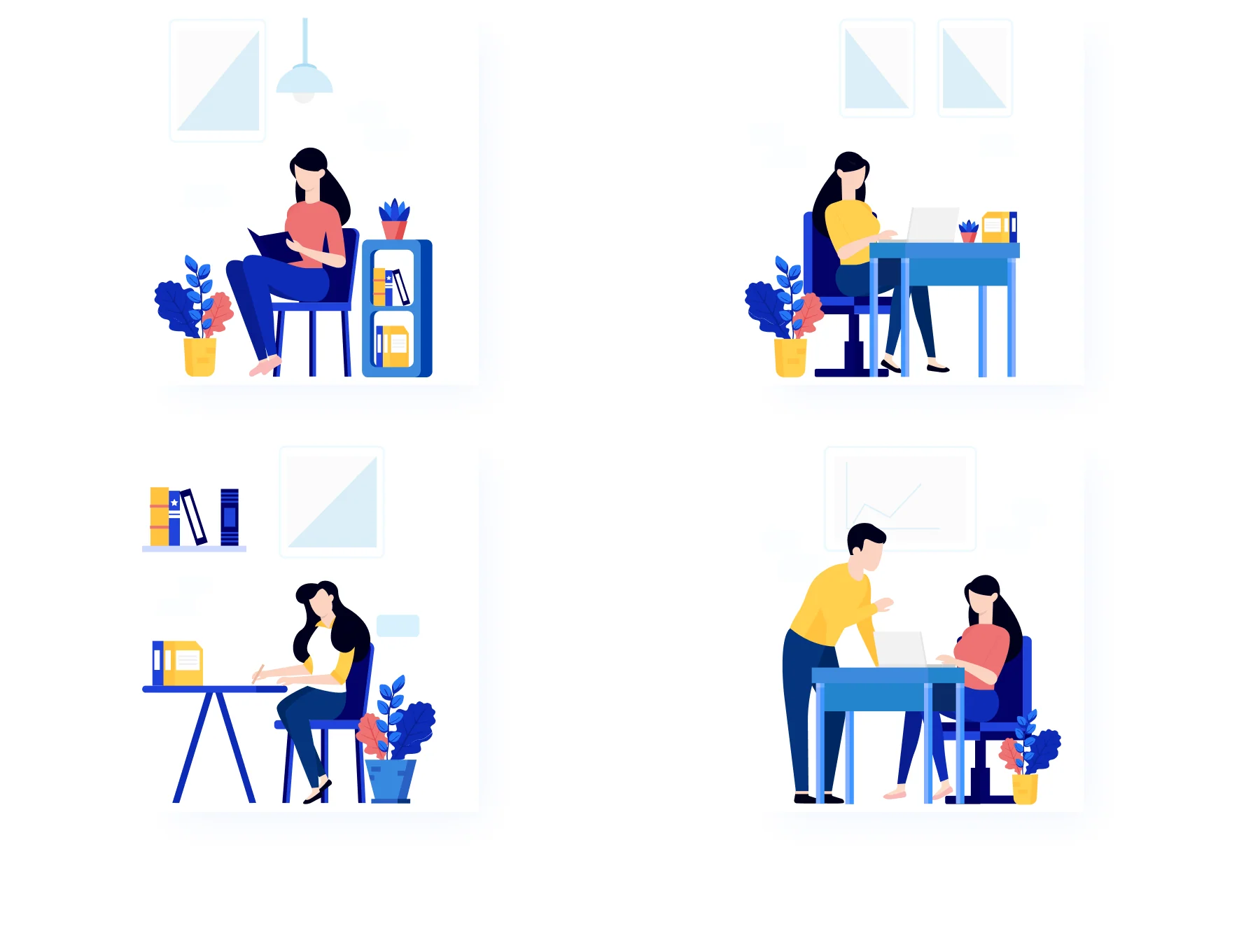 Illustration Work & Office KIT 7