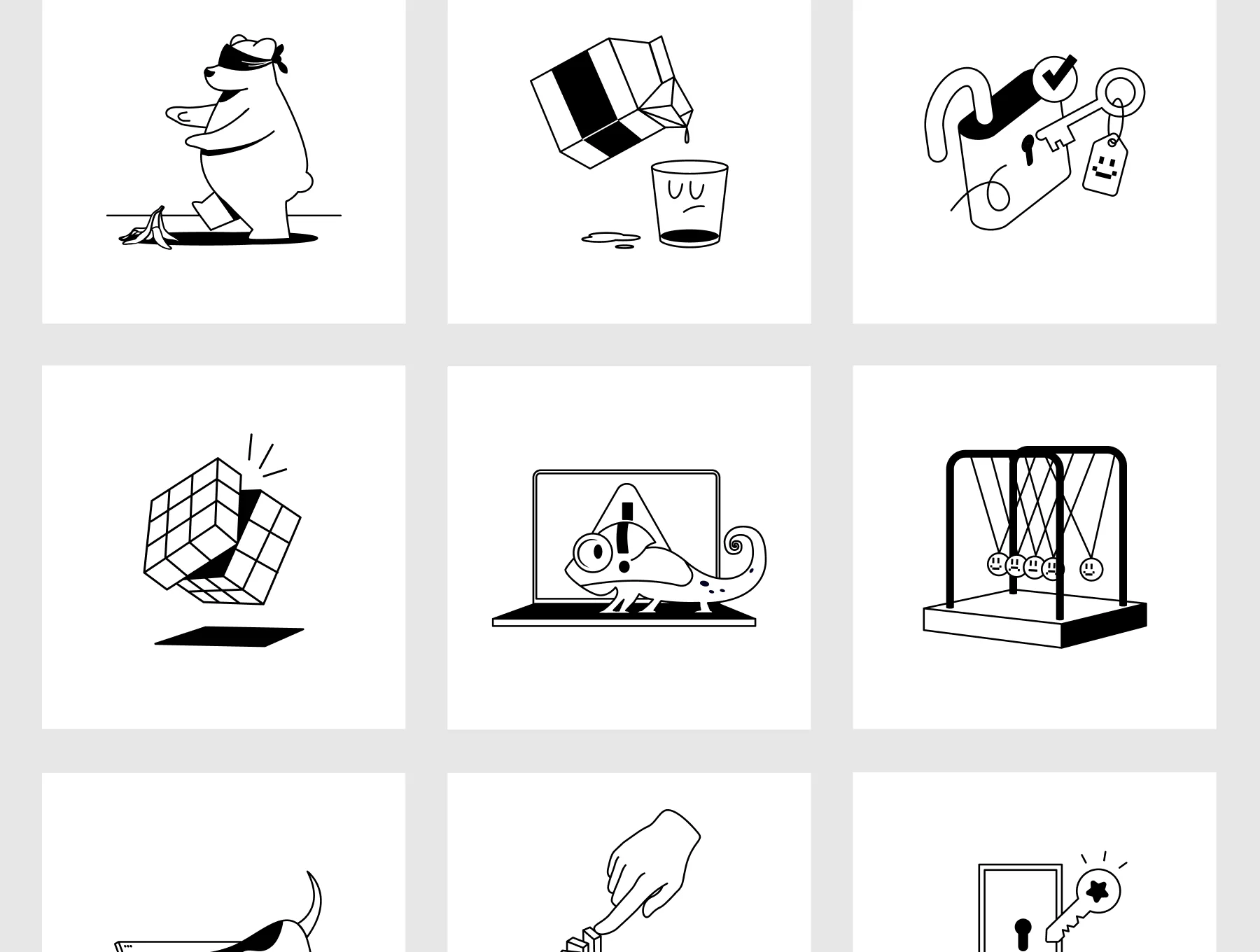 Illustration sets for Web and App 8