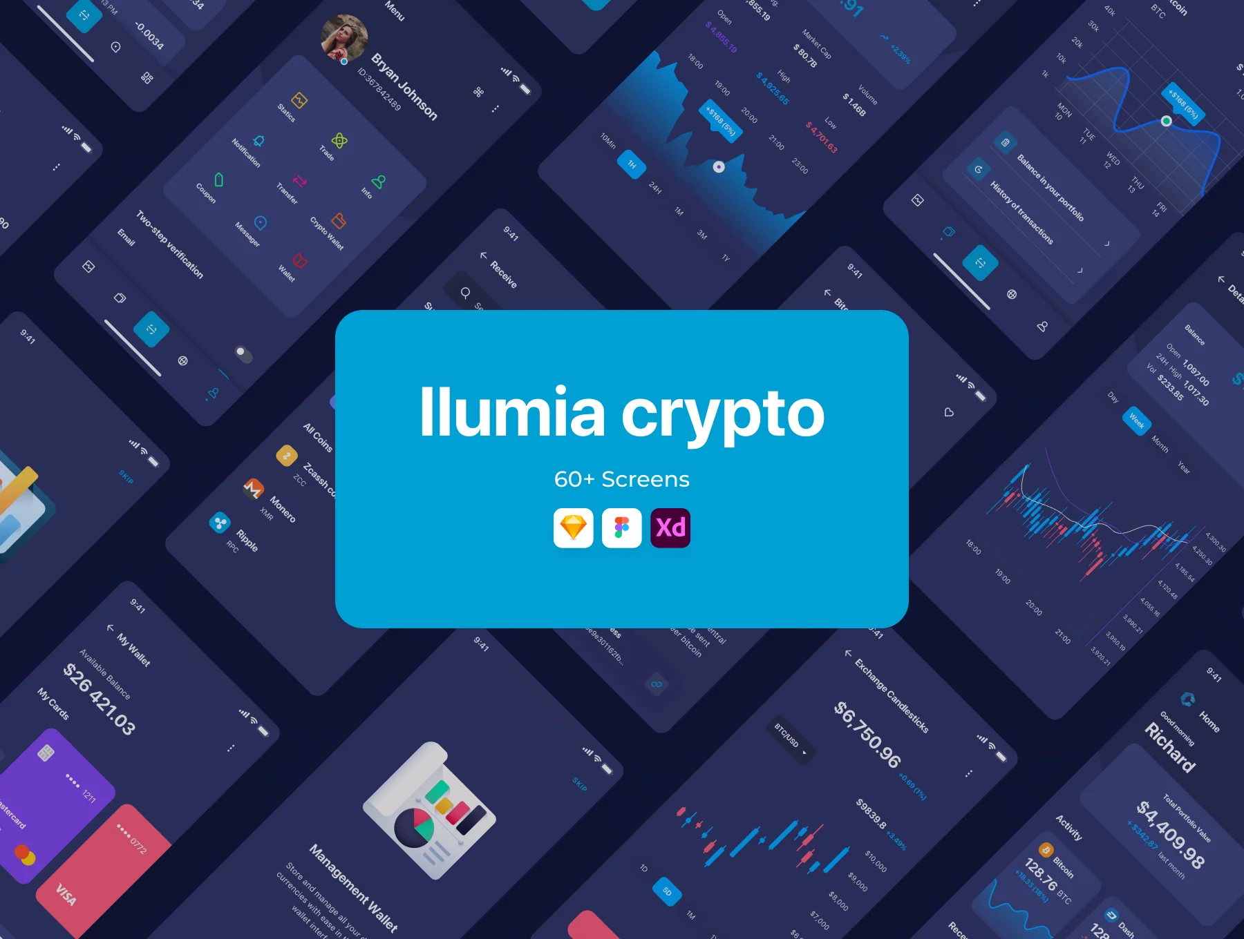 Ilumia Crypto Mobile App