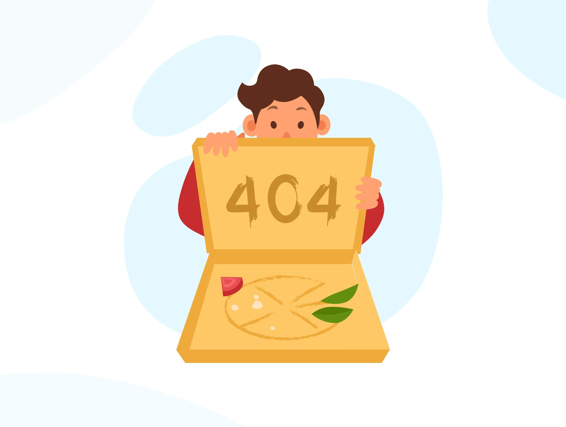 I'm Hungry. Food Delivery Illustrations 6