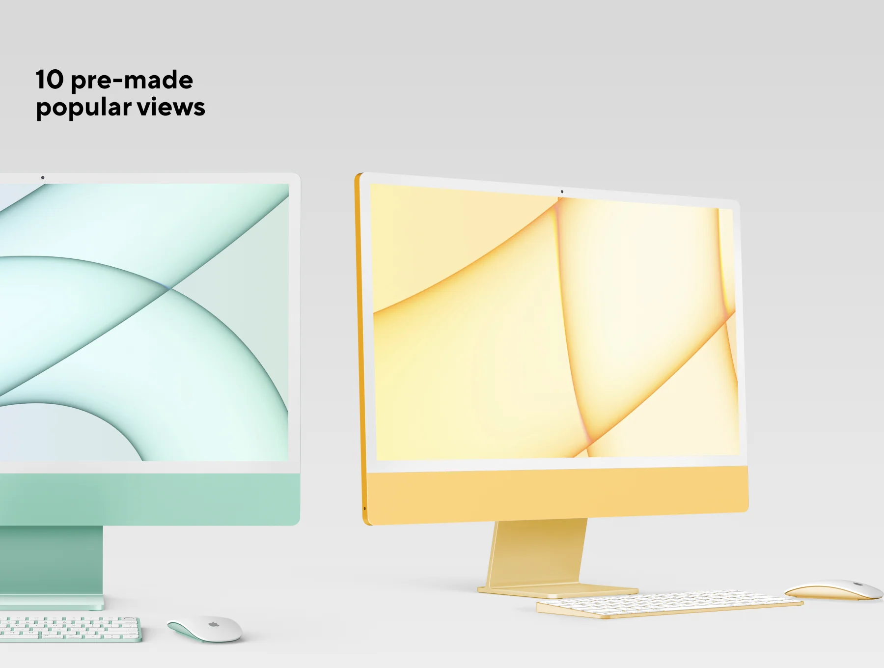 iMac 24-inch Mockups 2