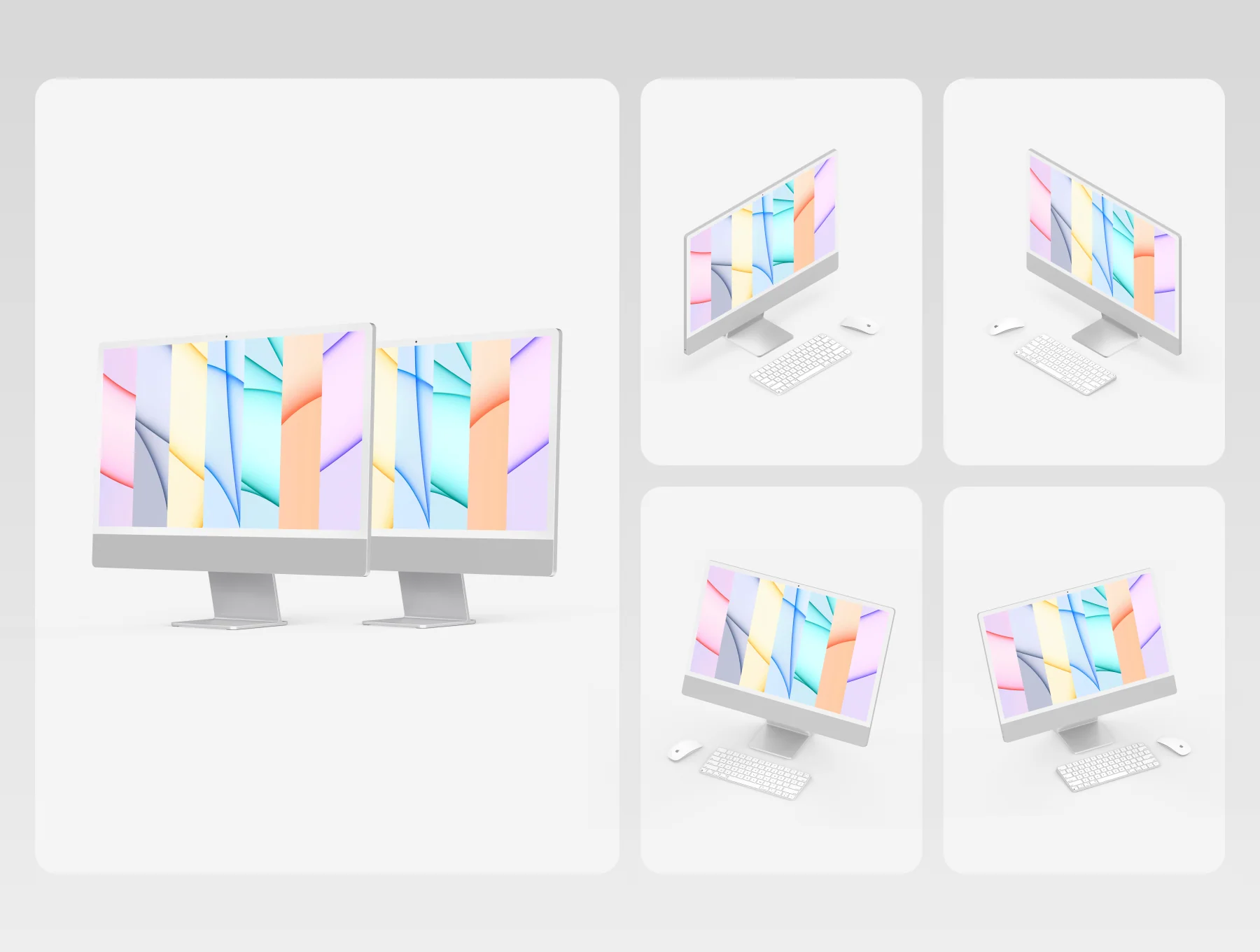 iMac 24-inch Mockups 5