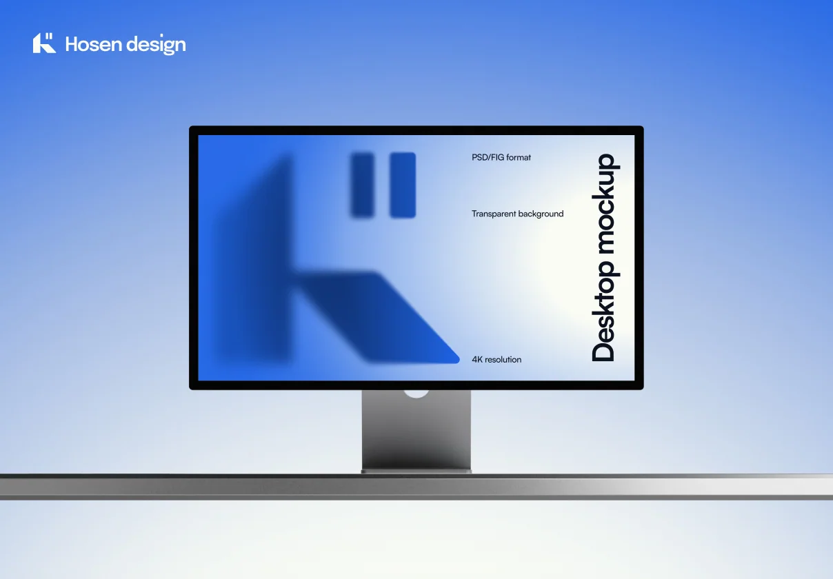 Desktop Mockup — Metal Scene