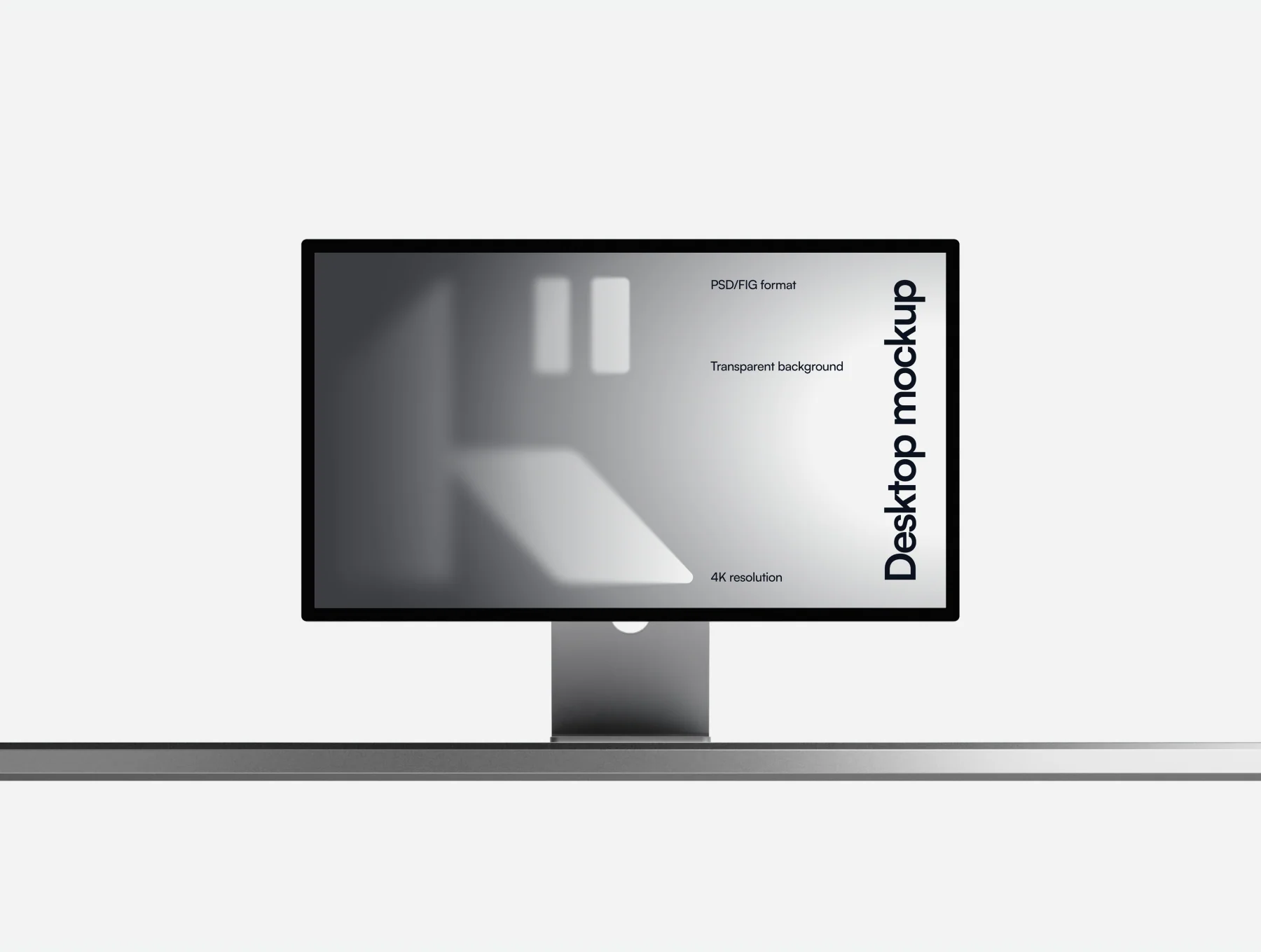 Desktop Mockup — Metal Scene 3