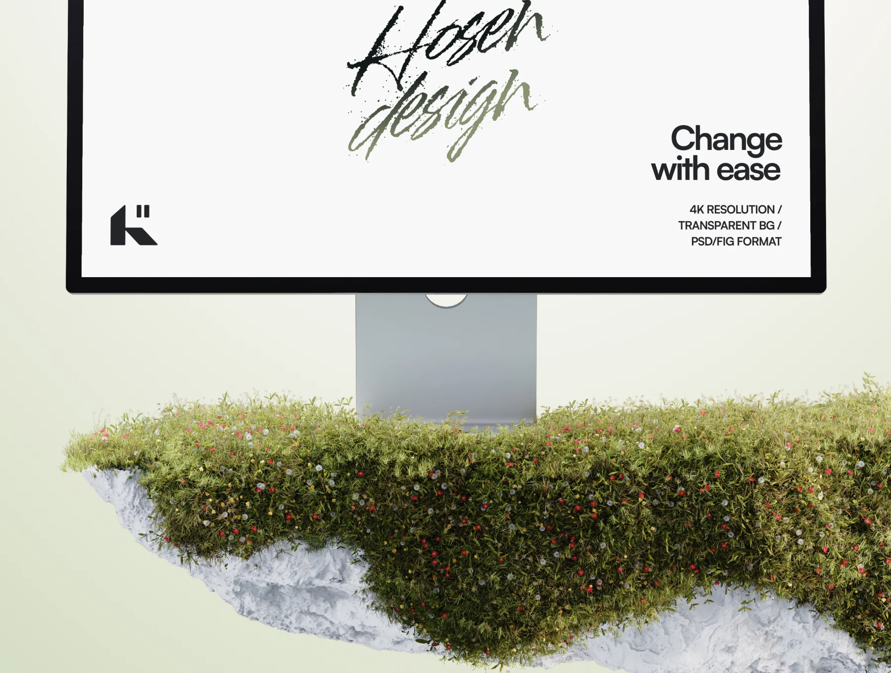 Desktop Mockup — Nature Scene 5