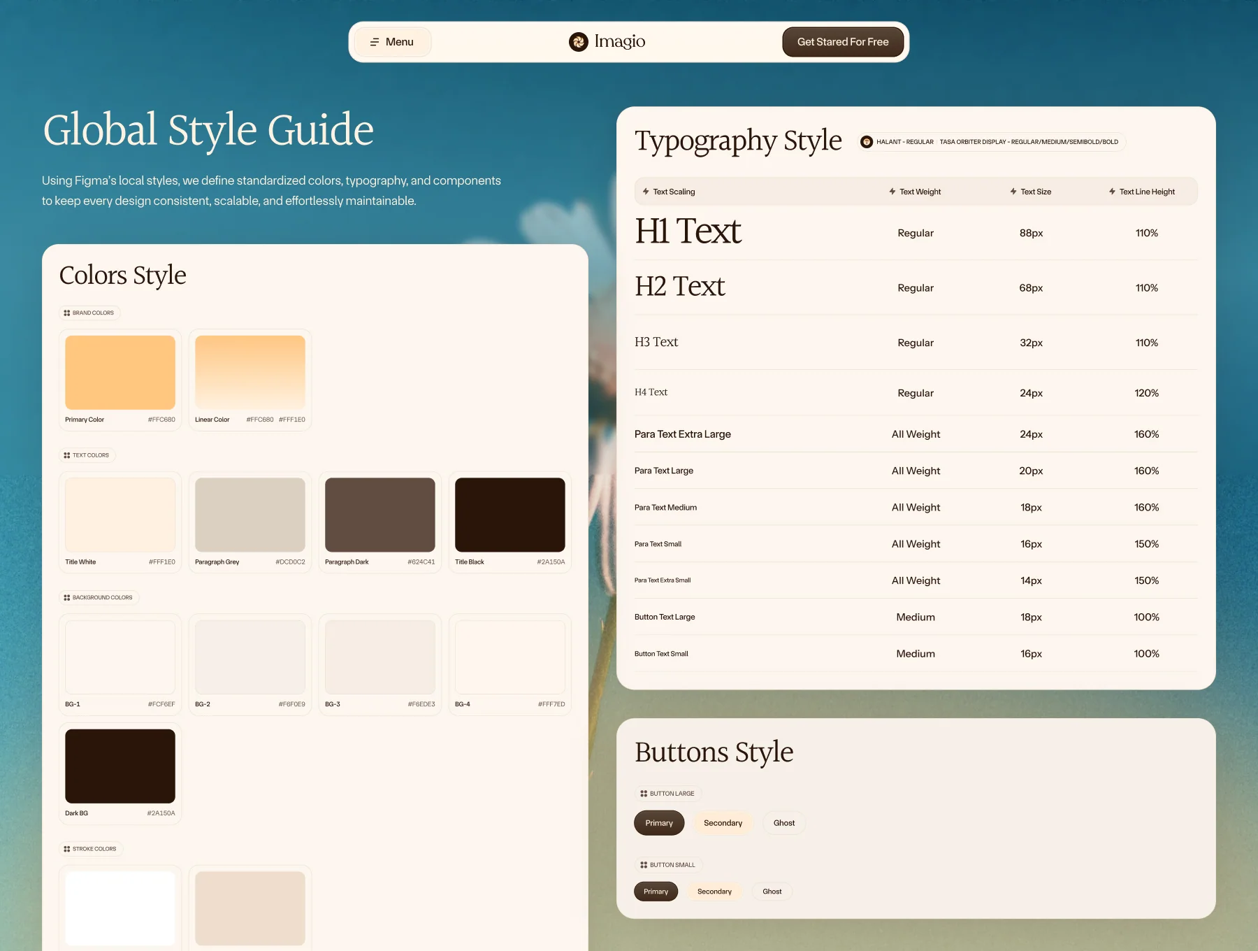 Imagio - Al Image Generator SaaS Website Template 2