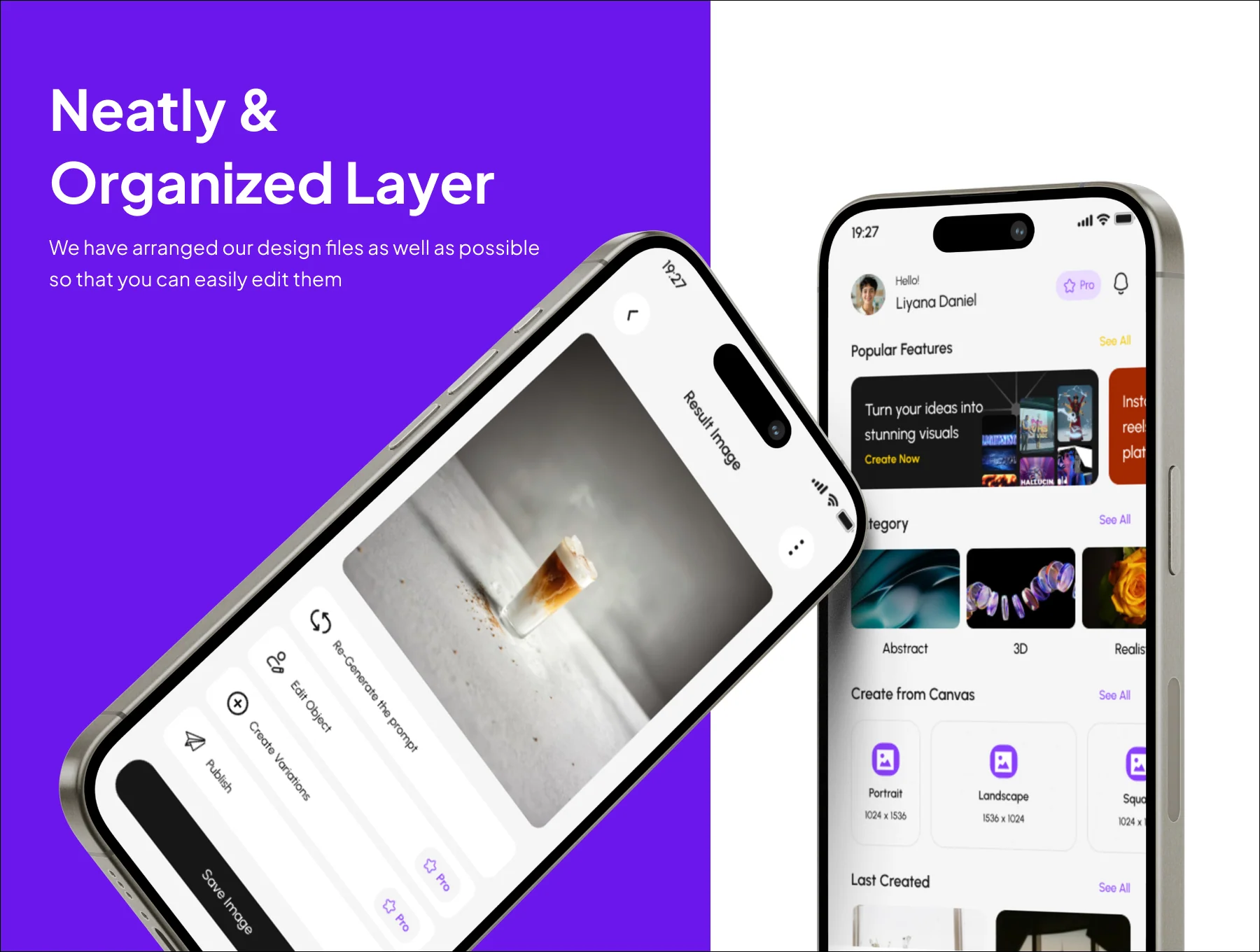 Imagix - AI Image Generator Premium UI KIts App 3
