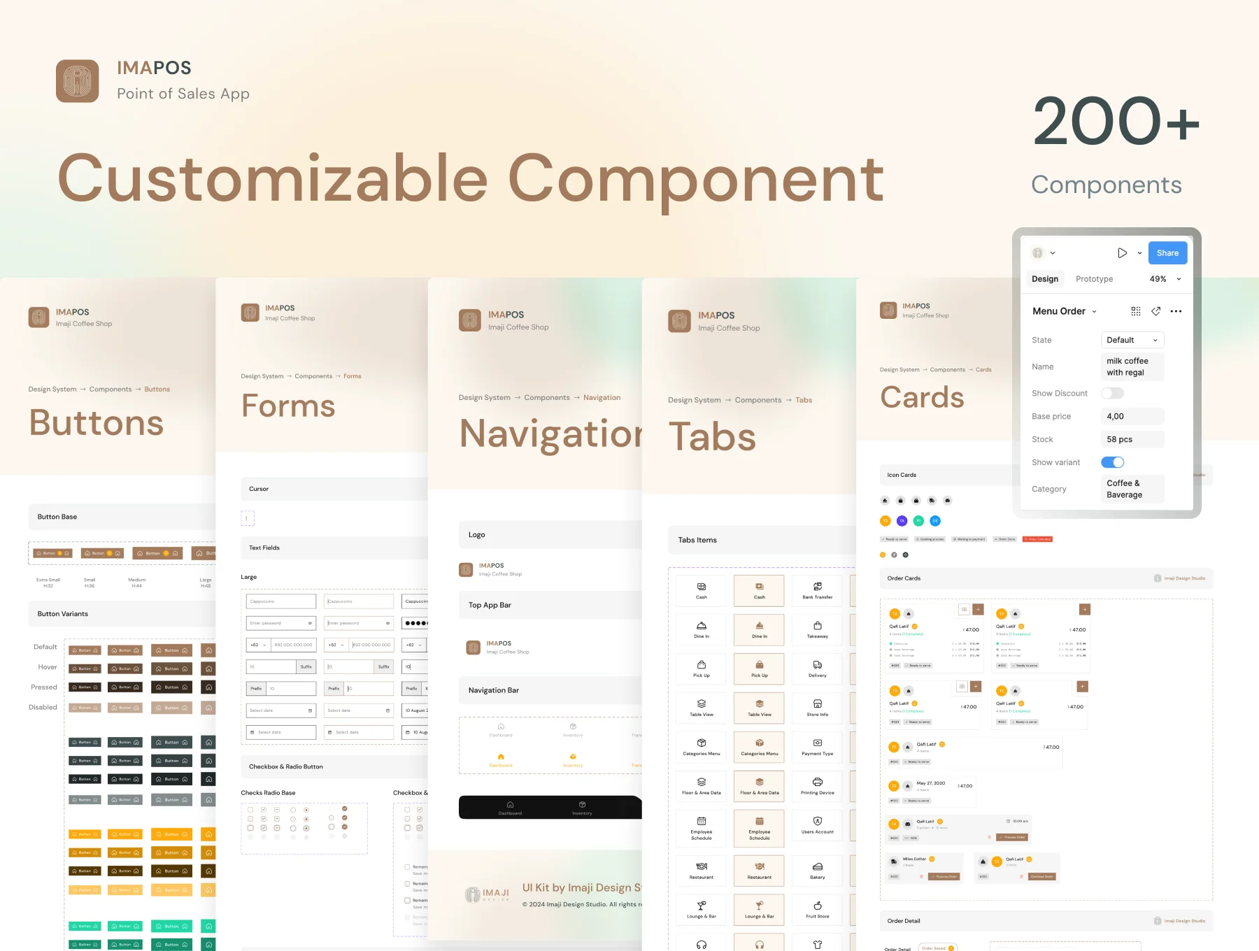 Imapos - Point of Sale (POS) App UI Kit 6