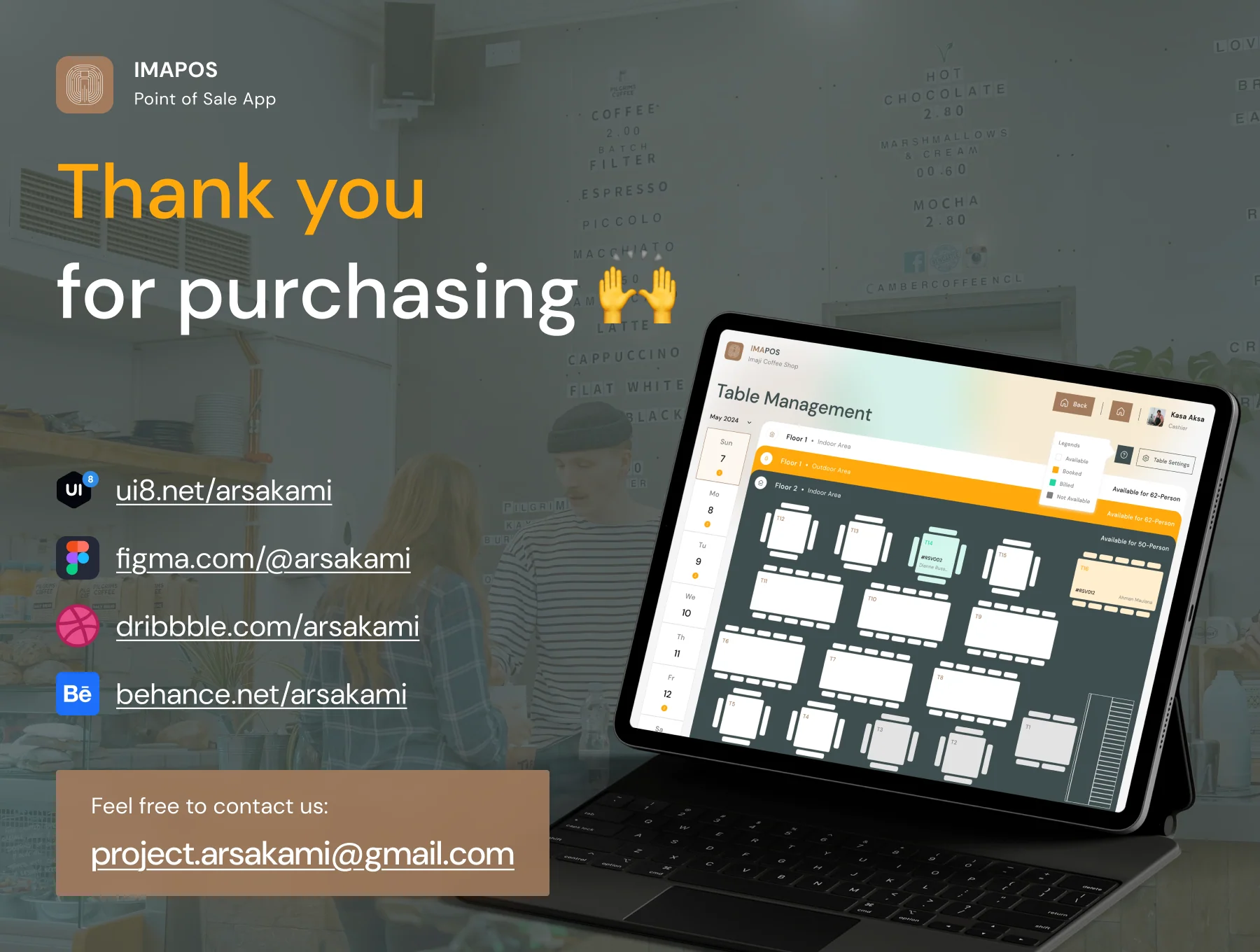 Imapos - Point of Sale (POS) App UI Kit 8