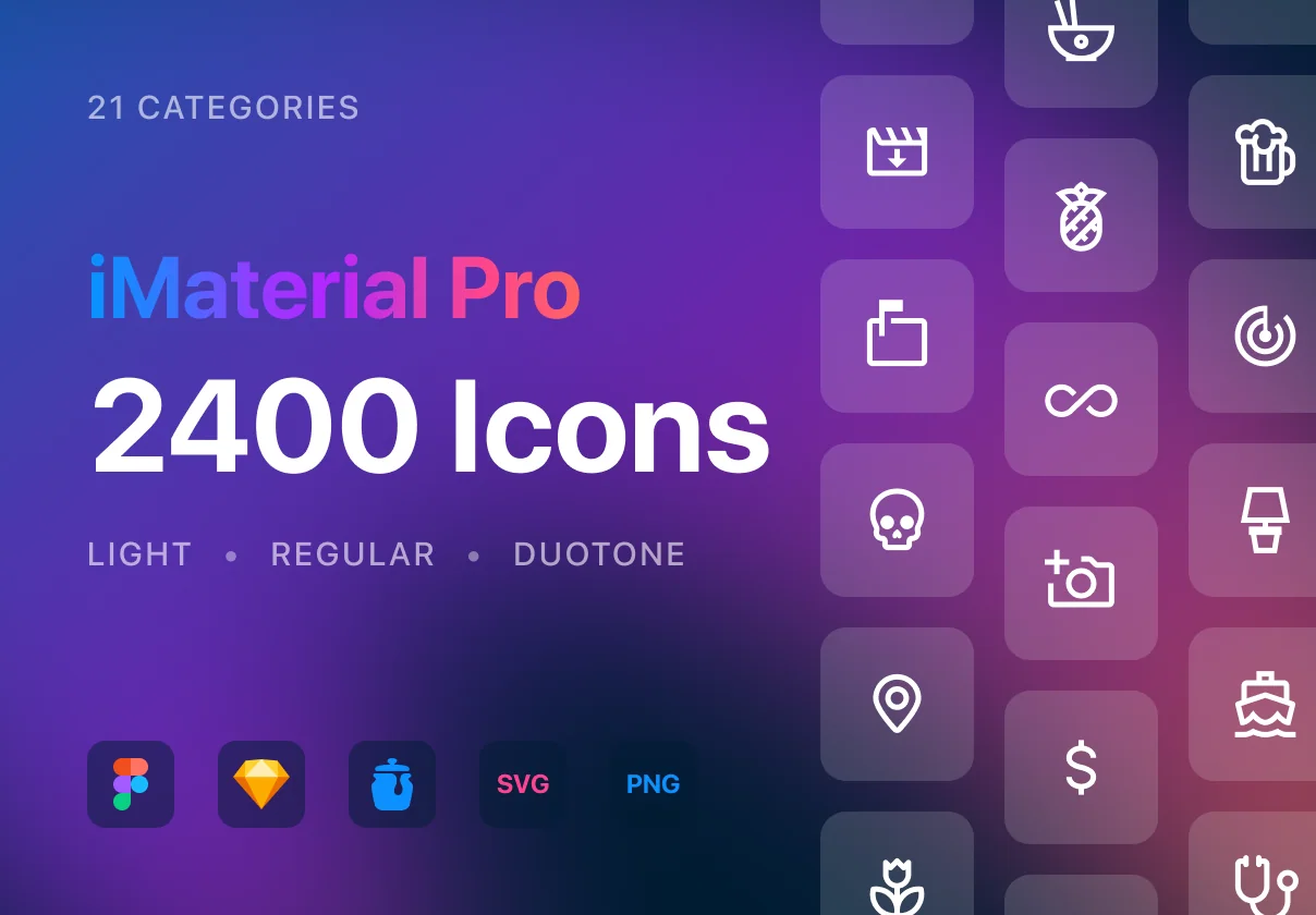 iMaterial Pro Icons