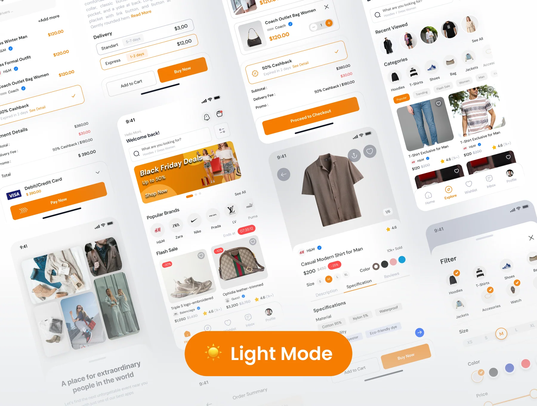 Iminte - Fashion Ecommerce Mobile App UI Kit 5
