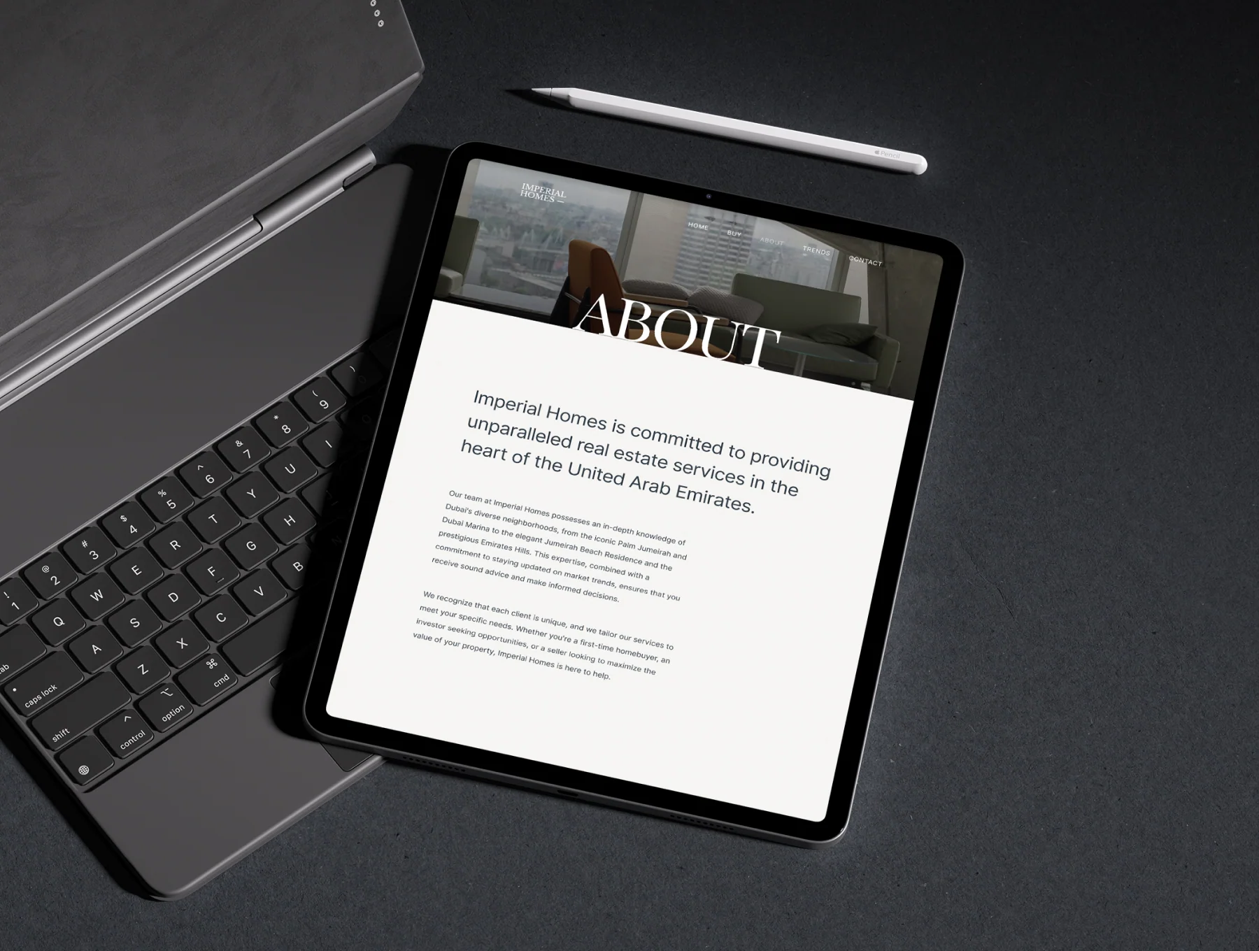 Imperial Homes - Real Estate Framer Template 3