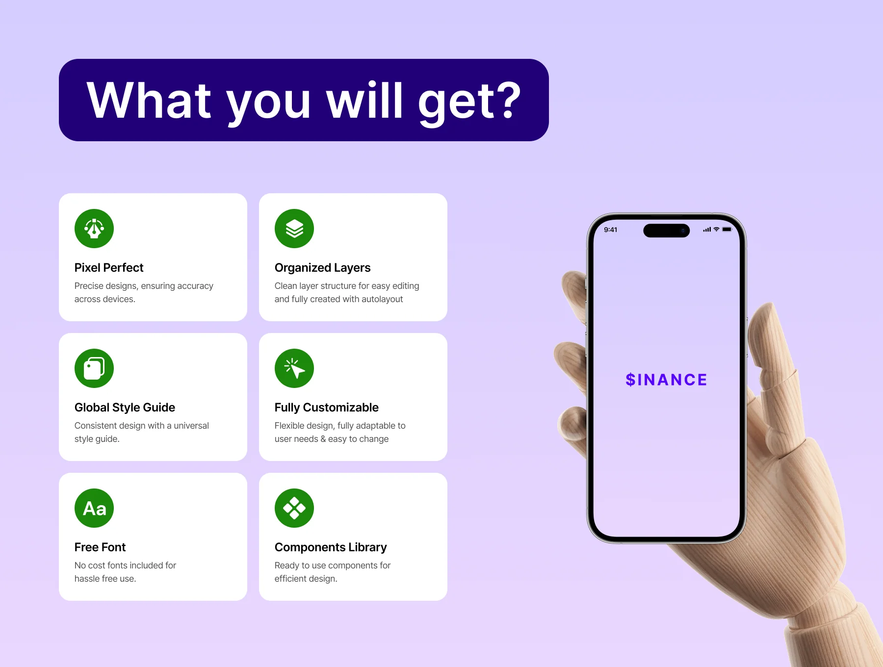 $INANCE - Finance App UI Kit 3