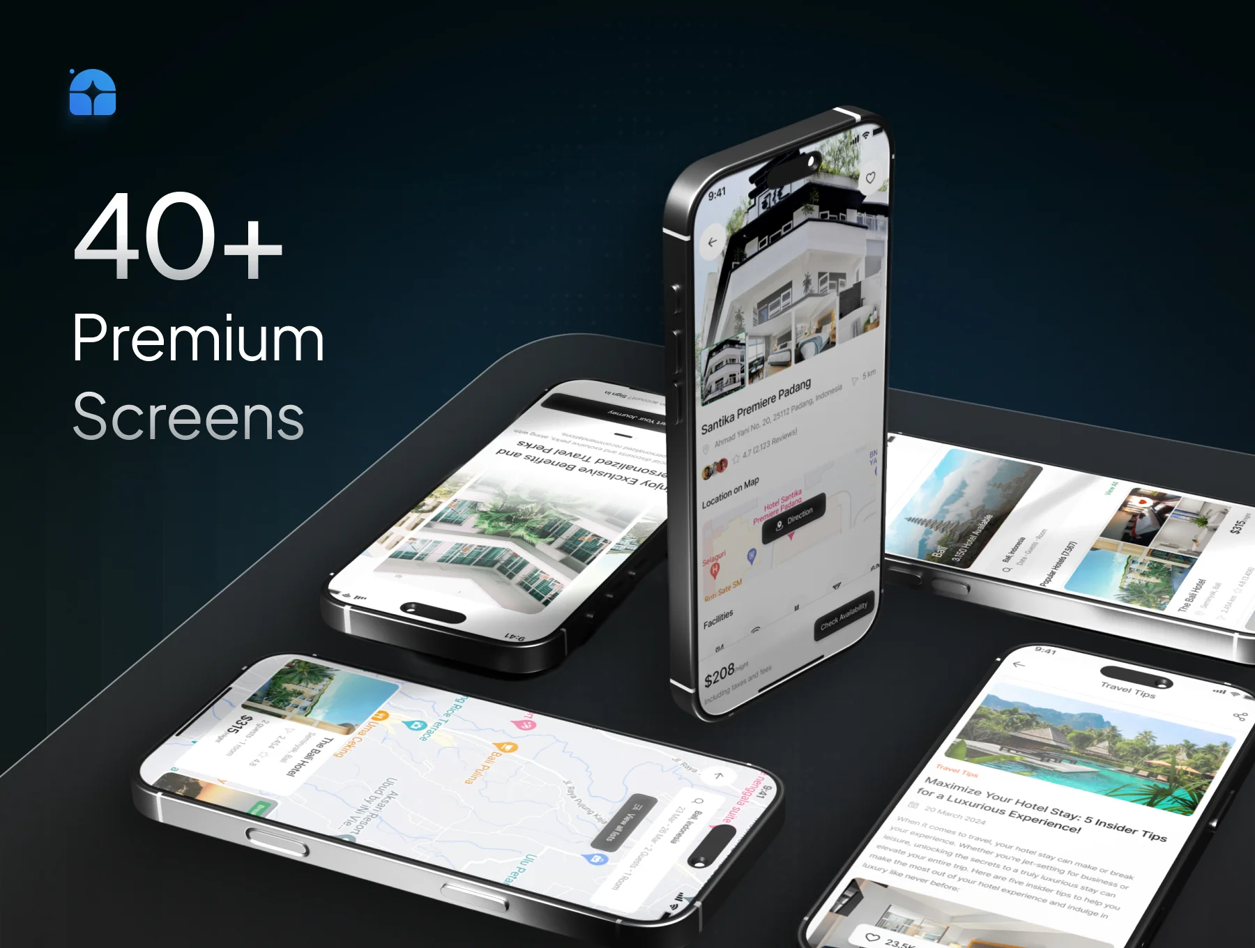 INAP - Hotel Booking Mobile App UI Kit 2