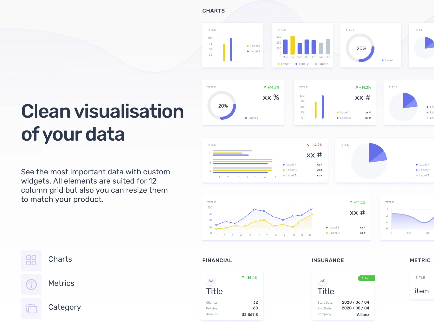 Indigo Insurance Admin Dashboard Web UI Kit 3