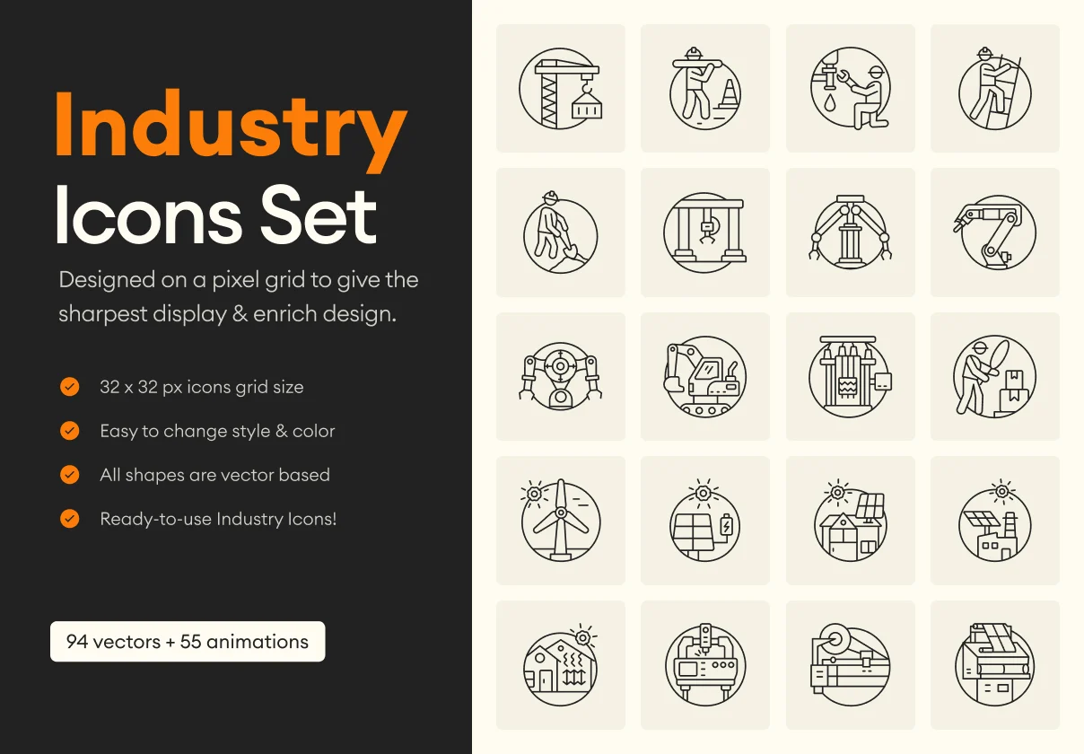 Industry Icons Bundle
