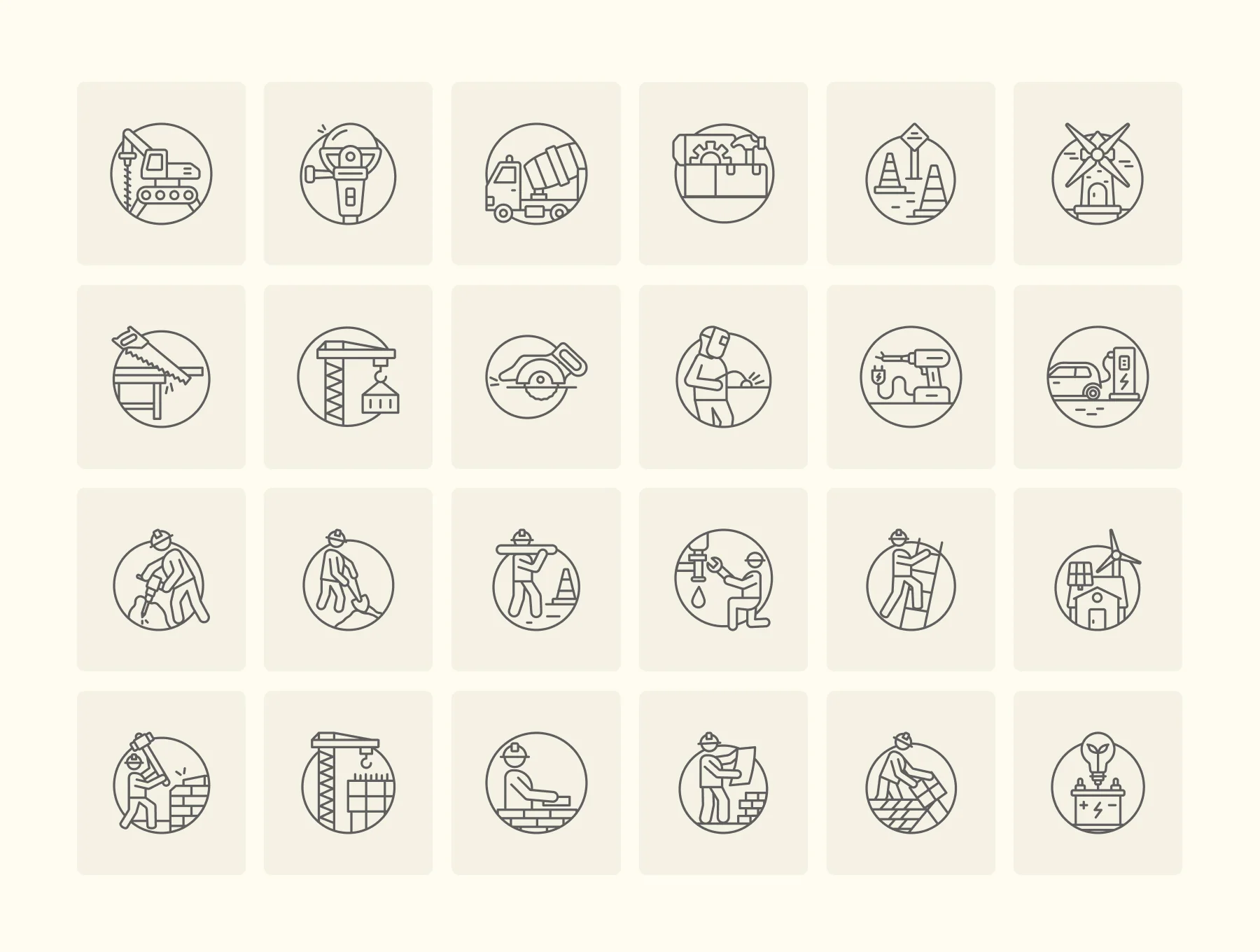 Industry Icons Bundle 4