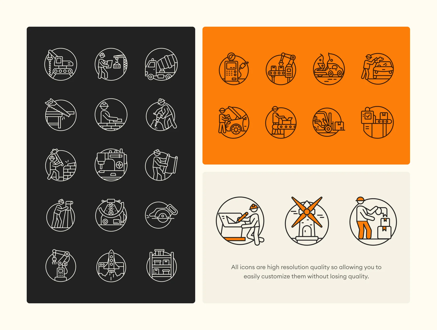 Industry Icons Bundle 6