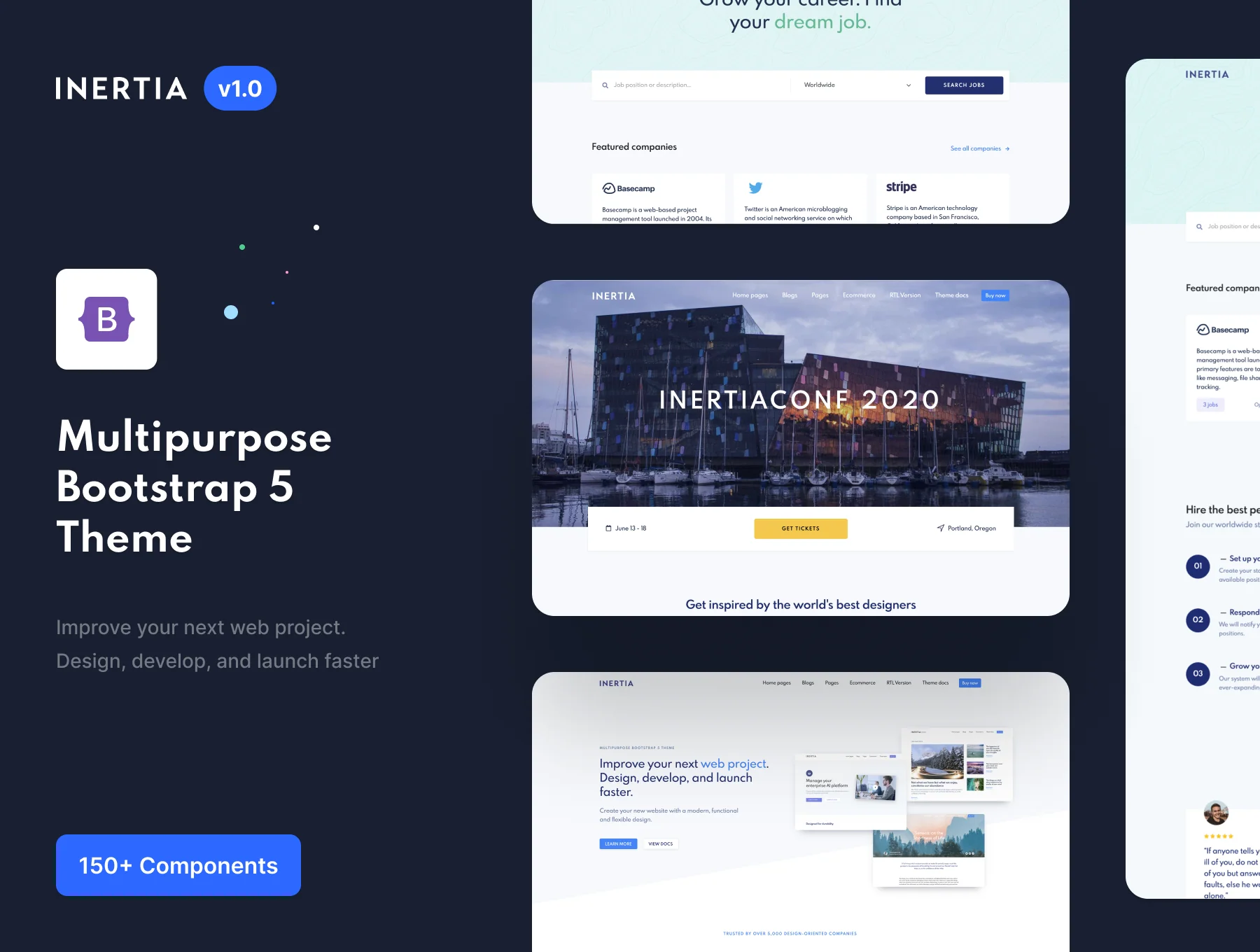 Inertia Multipurpose Bootstrap 5 4