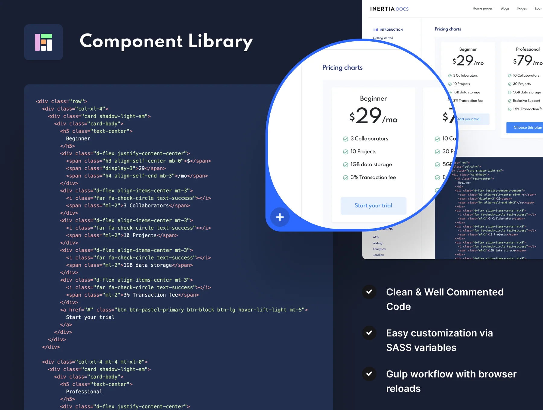Inertia Multipurpose React + Tailwind 3