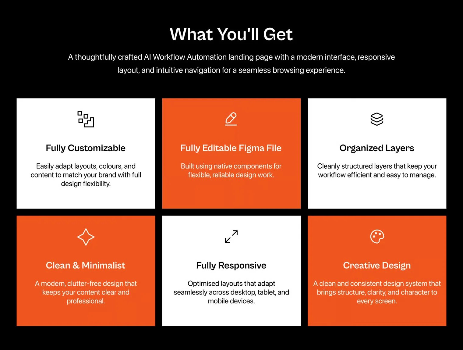 Infera – AI Workflow Automation Landing Page (Figma) 4