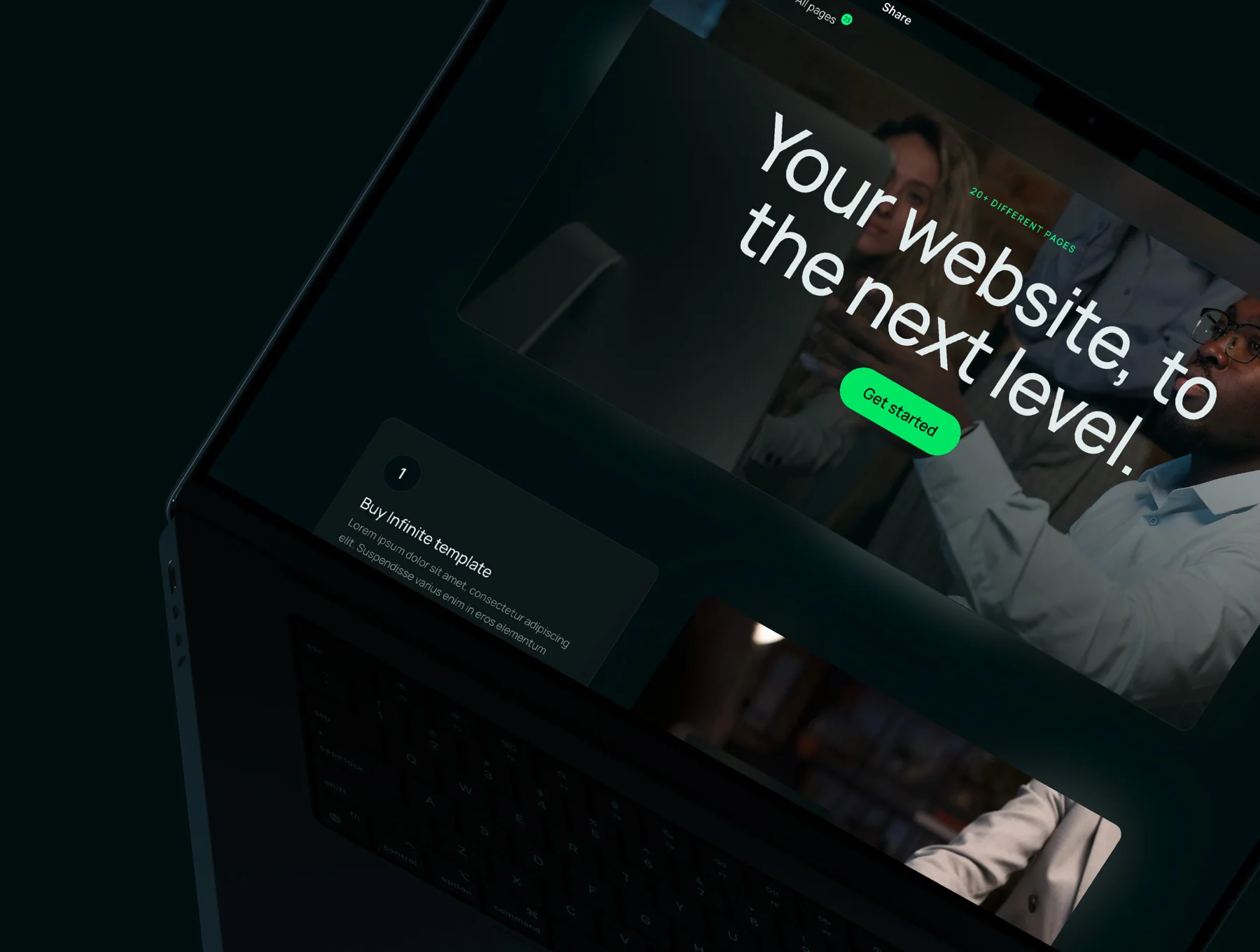 Infinite - Saas & Startup Premium Framer Template 2