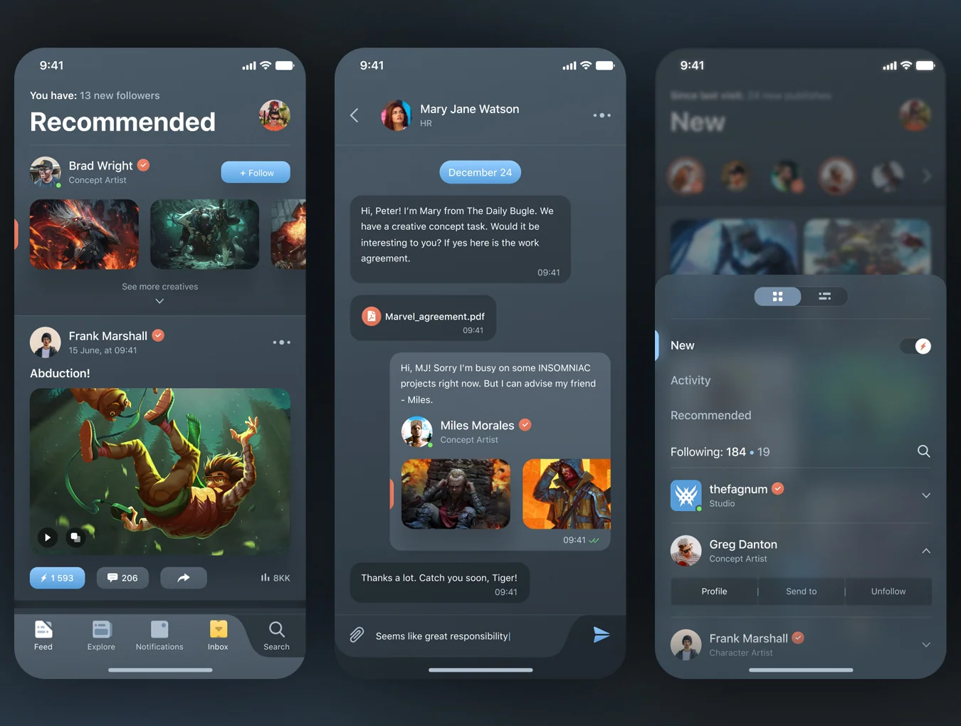 Infinite Portfolio UI Kit 3
