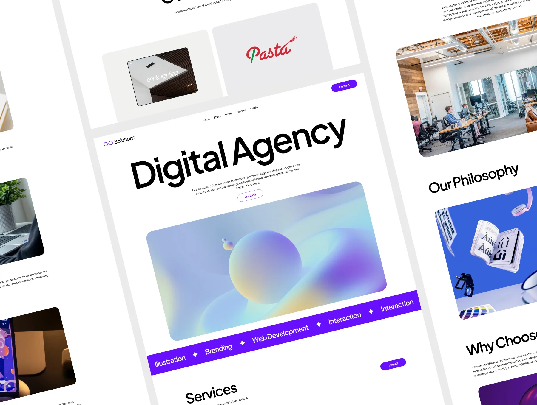 Infinity Digital agency - Framer Template for agencies 2