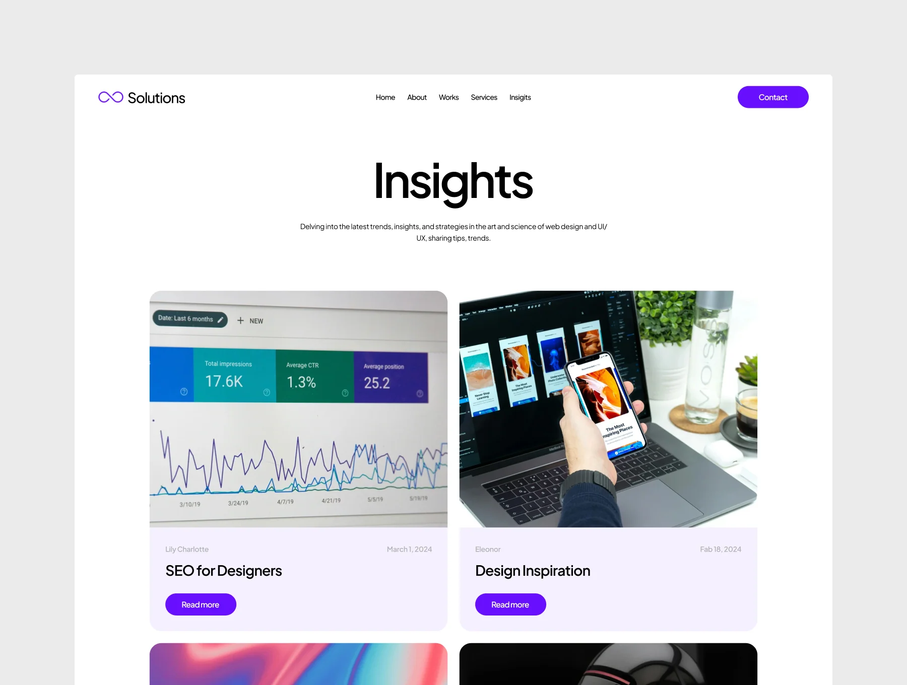 Infinity Digital agency - Framer Template for agencies 3