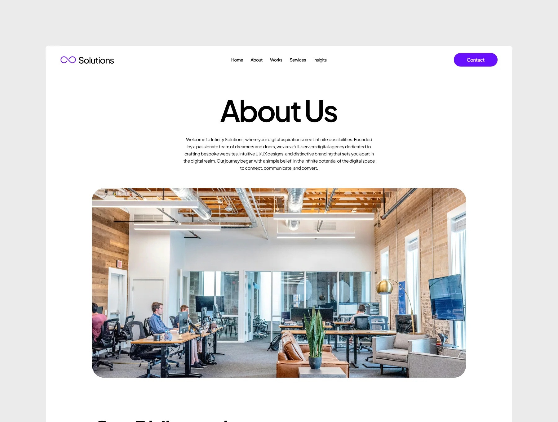 Infinity Digital agency - Framer Template for agencies 5