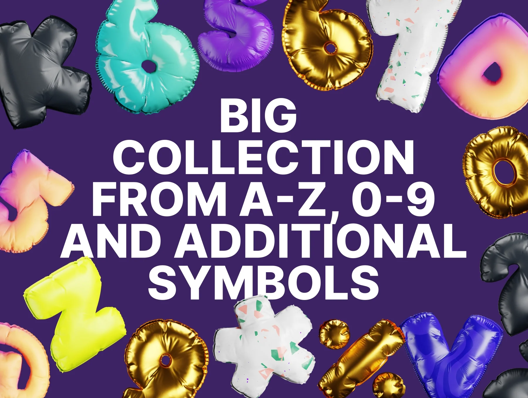 Blame! Inflatable 3D Font 2