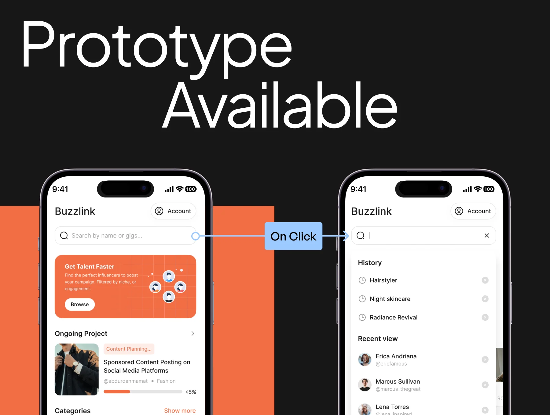 Influencer Mobile App UI Kit 5