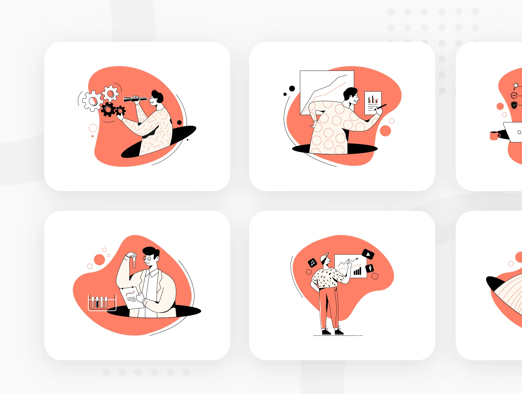 Information Technology Illustration Pack 7