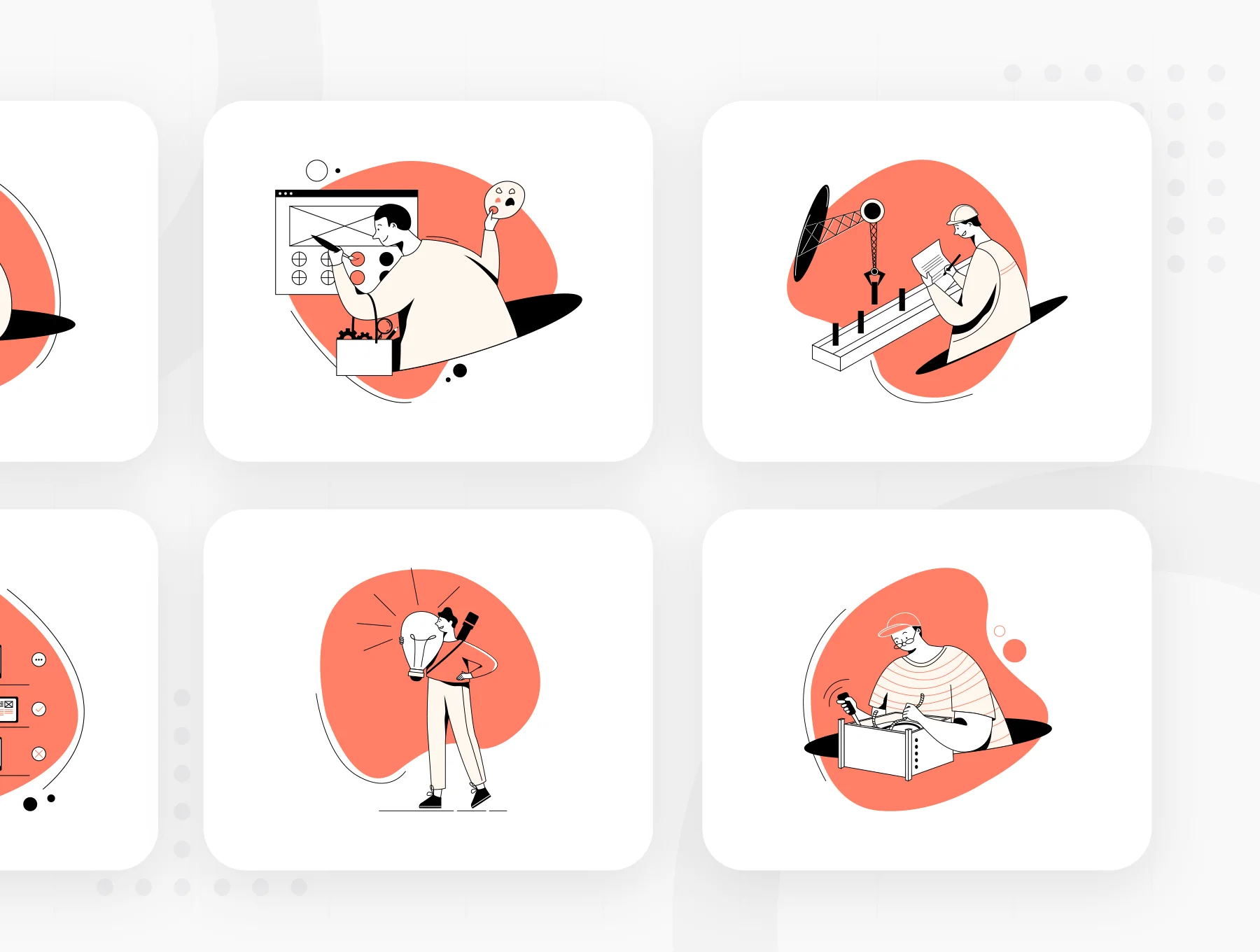 Information Technology Illustration Pack 8
