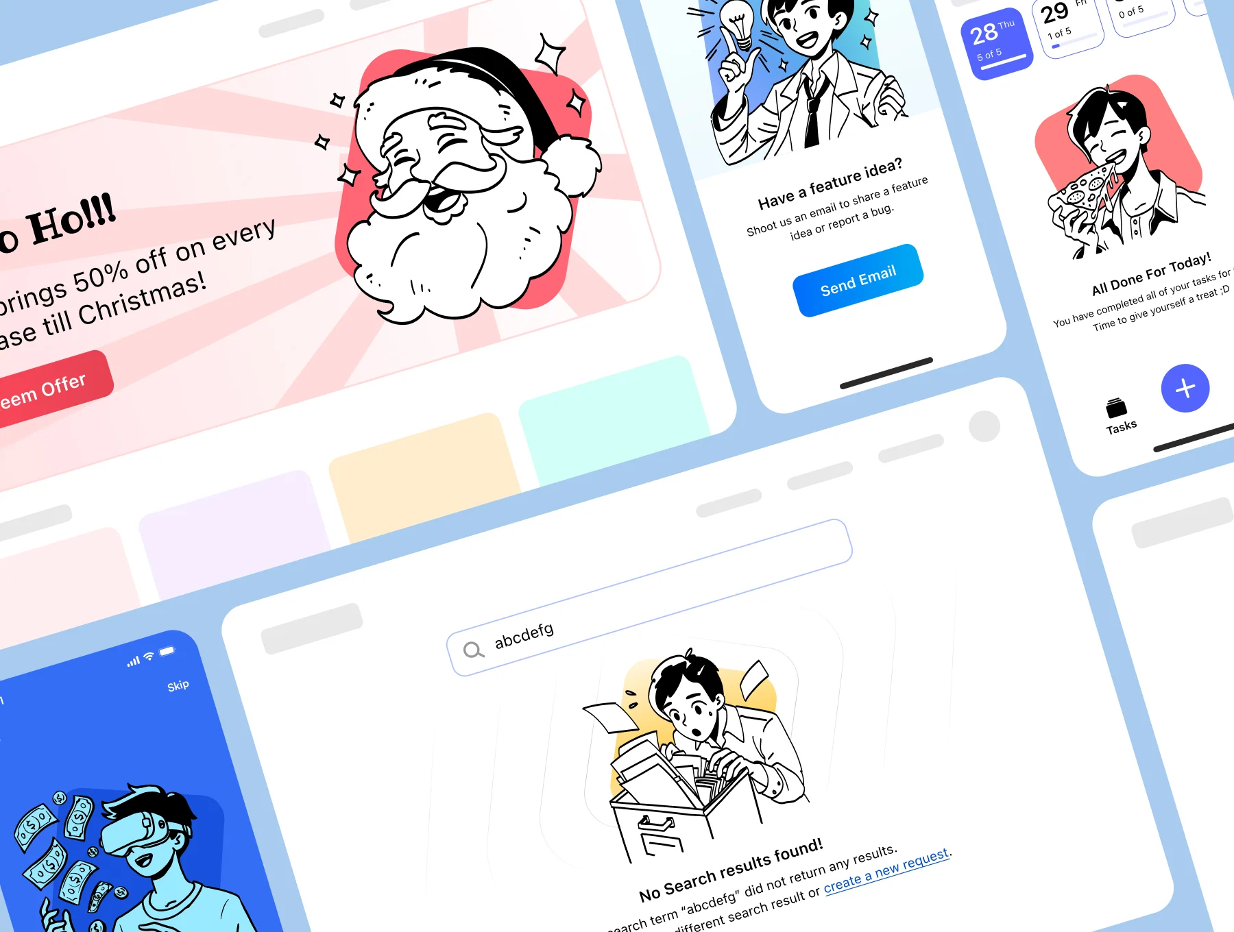 InkJar People Illustrations - Pack 1 5